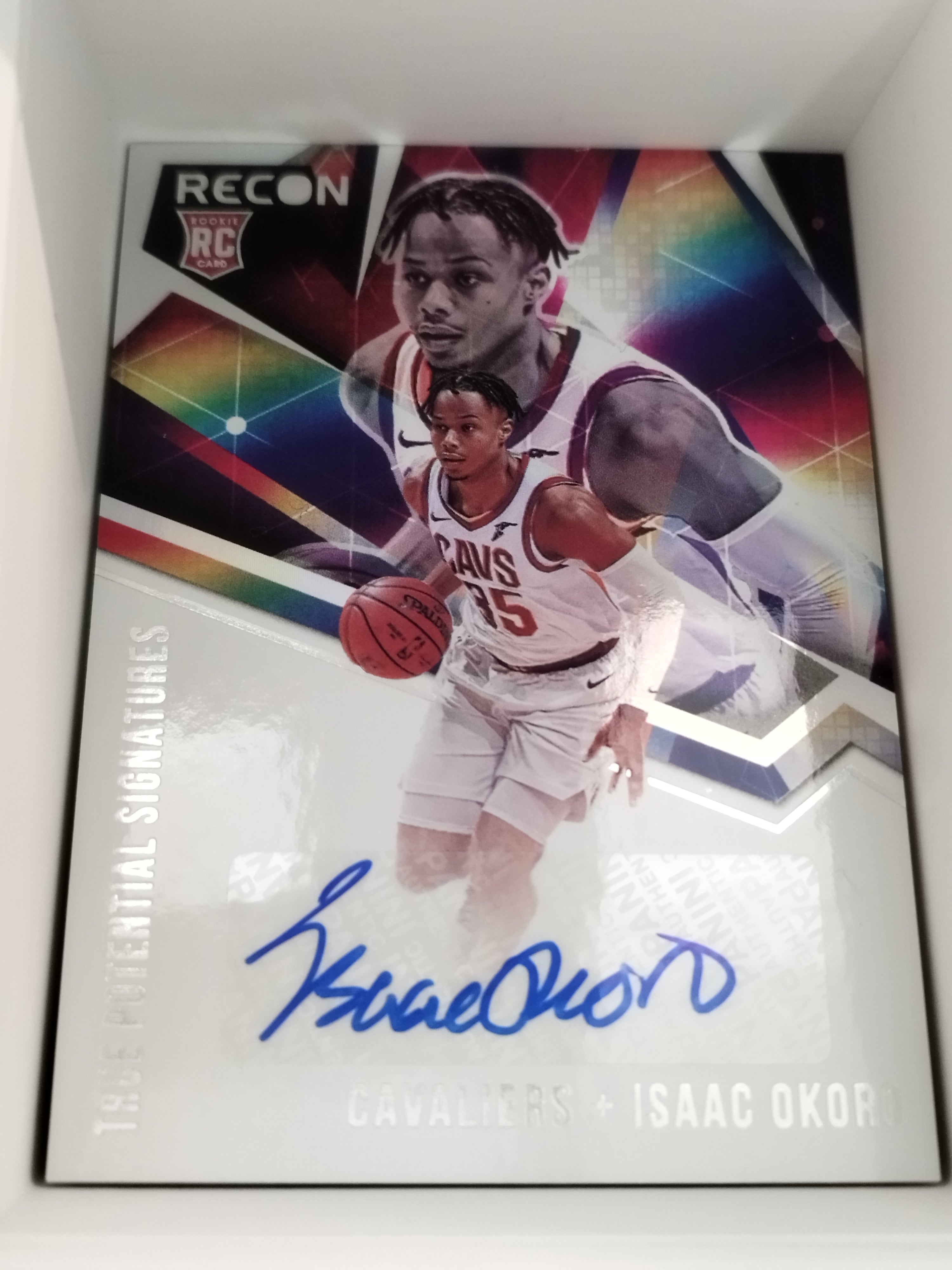 Isaac Okoro 2020-21 Panini Recon True Potential Signatures Auto