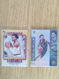 LOTE Darius Garland x2 — Illusions Rookie 2019-20 + Donruss Franchise Features 2020-21