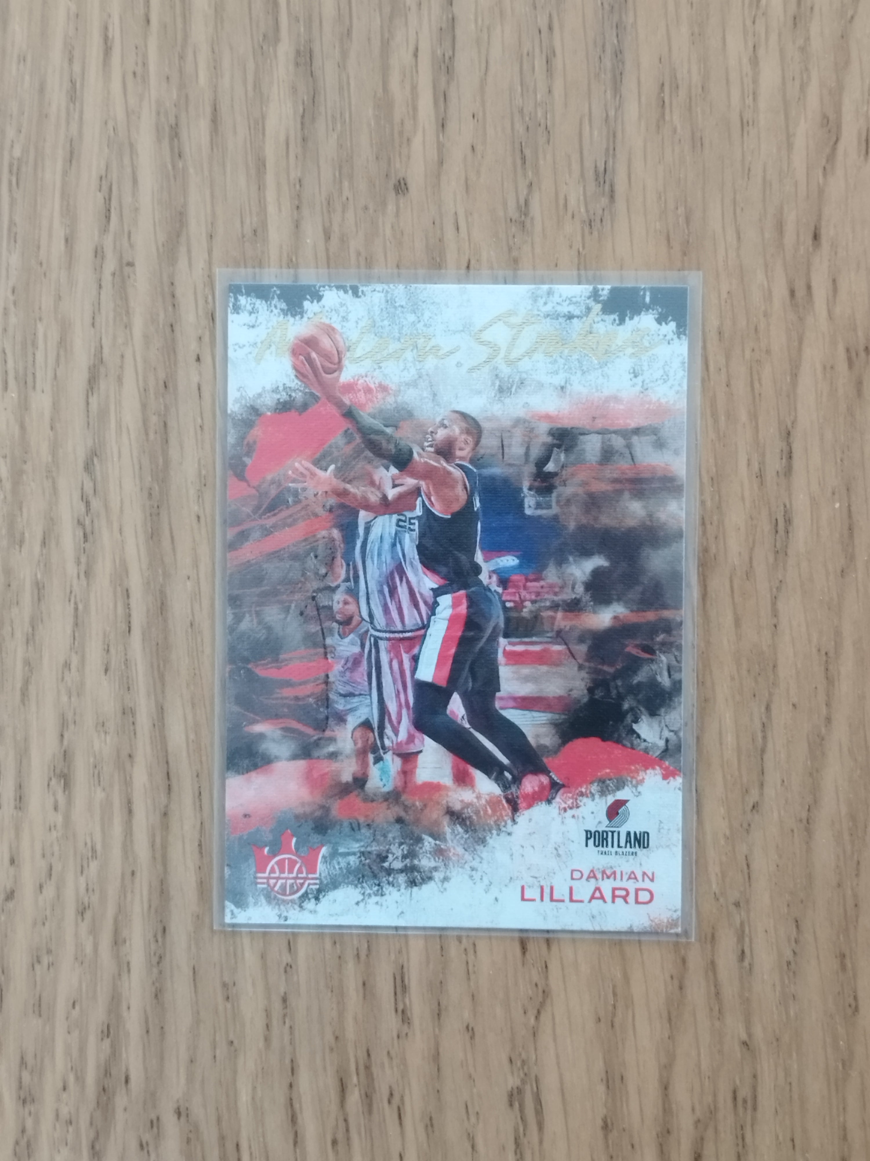 2020-21 Panini Court Kings — Modern Strokes #29 — Damian Lillard