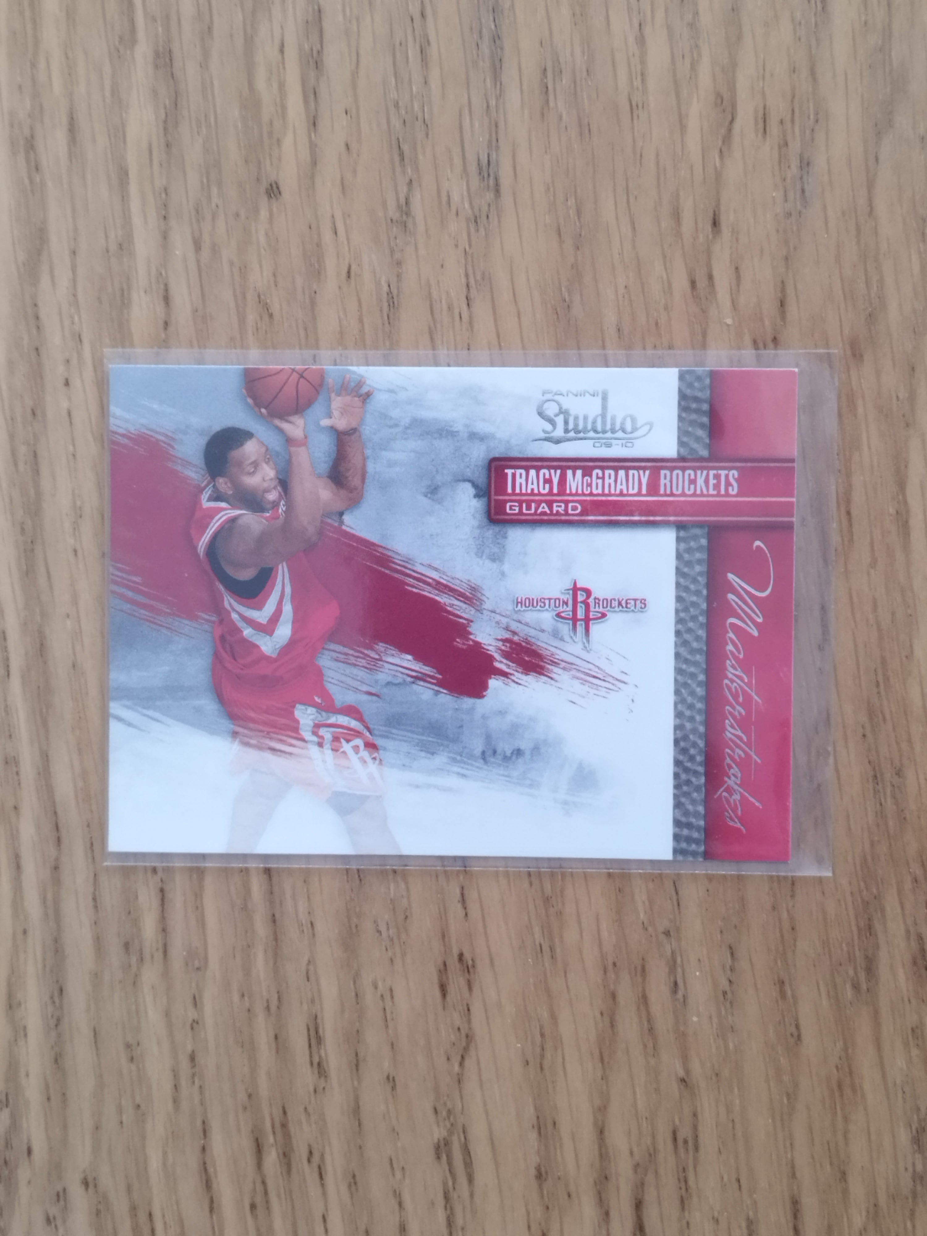 2009-10 Panini Studio — Masterstrokes #16 — Tracy McGrady