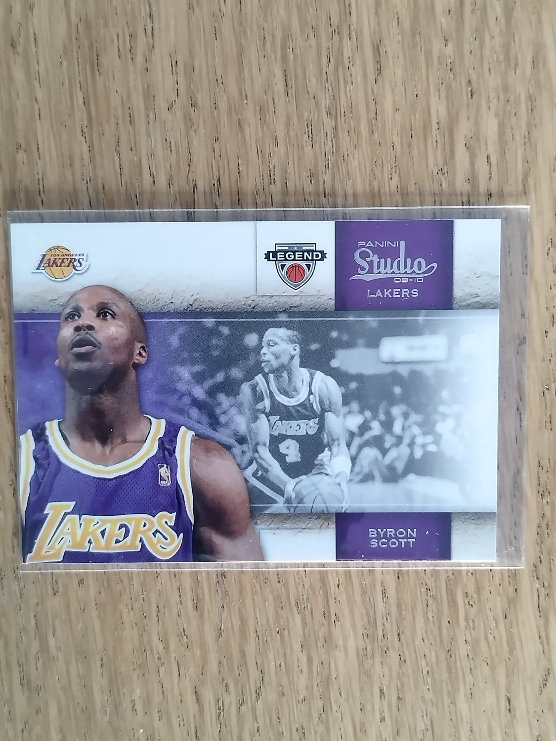 2009-10 Panini Studio · Base #105 · Legend · Byron Scott
