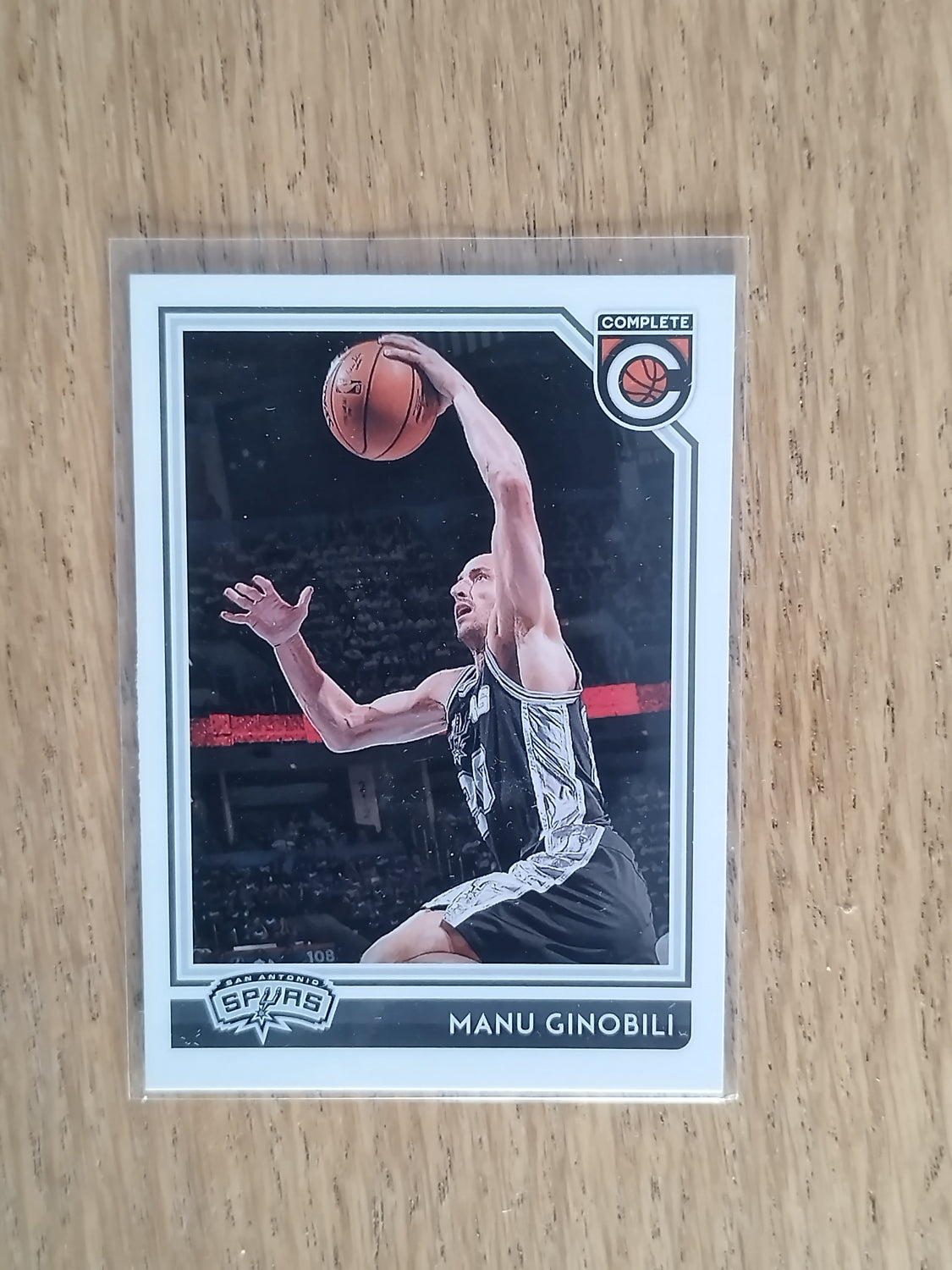 2016-17 Panini Complete · Base #306 · Manu Ginobili
