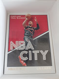 2019-20 Panini NBA Hoops Premium Stock · NBA City #6 · Damian Lillard