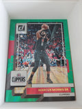 2022-23 Panini Donruss · Base · Holo Green Laser #181 · Marcus Morris Sr.