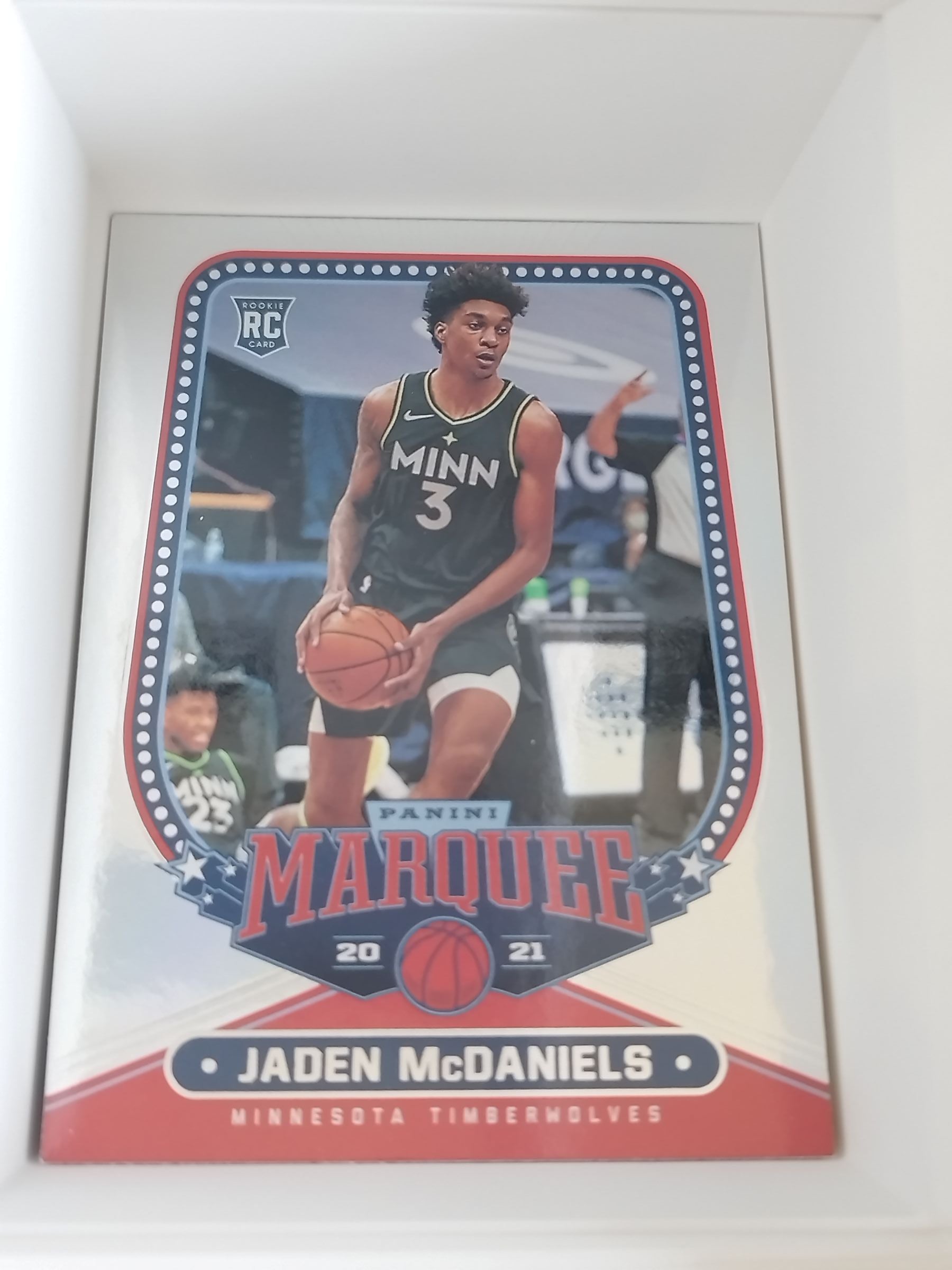 2020-21 Panini Chronicles · Base #238 · Marquee · Jaden McDaniels