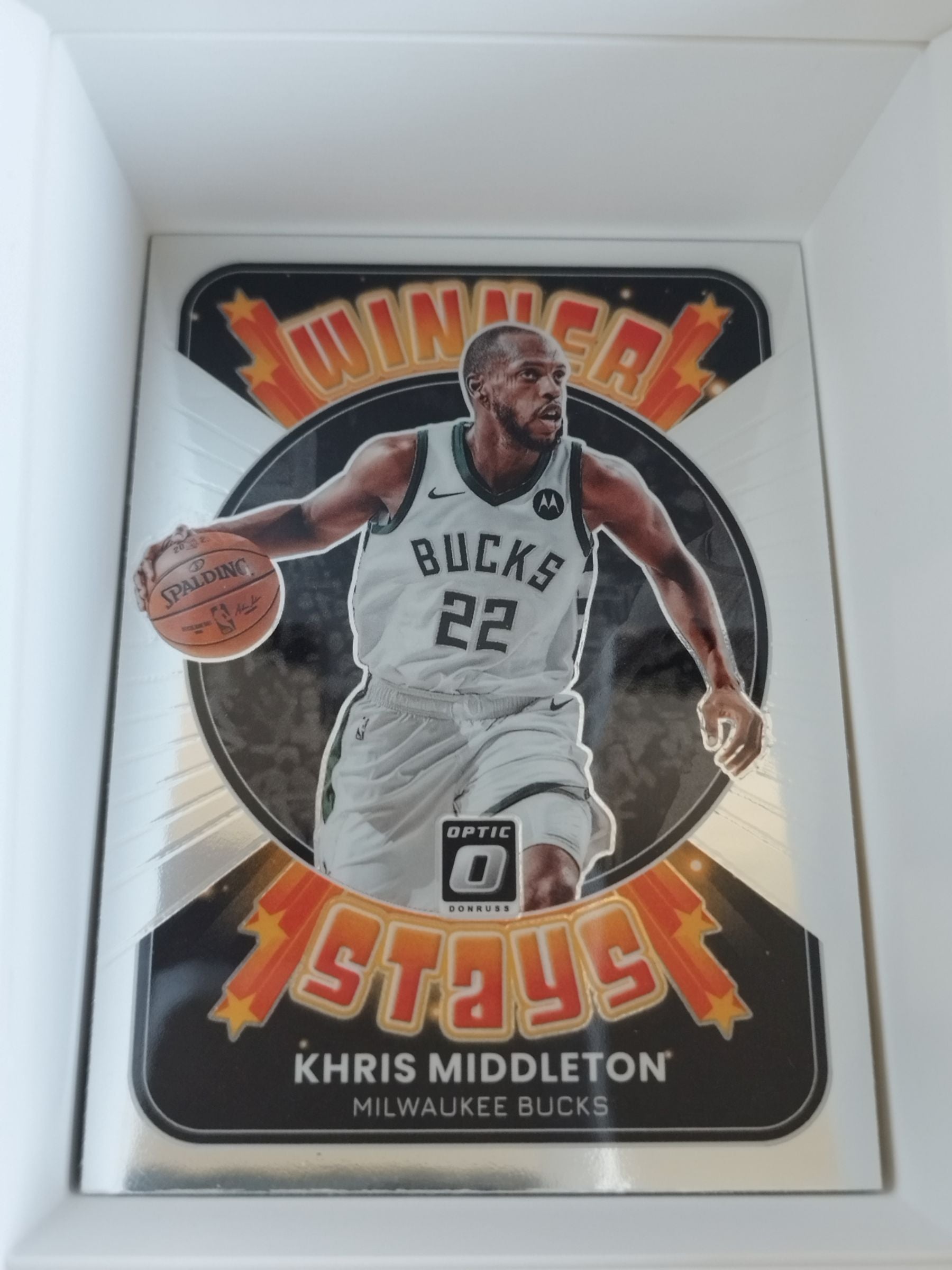 Khris Middleton Winner Stays — 2021-22 Panini Donruss Optic #2