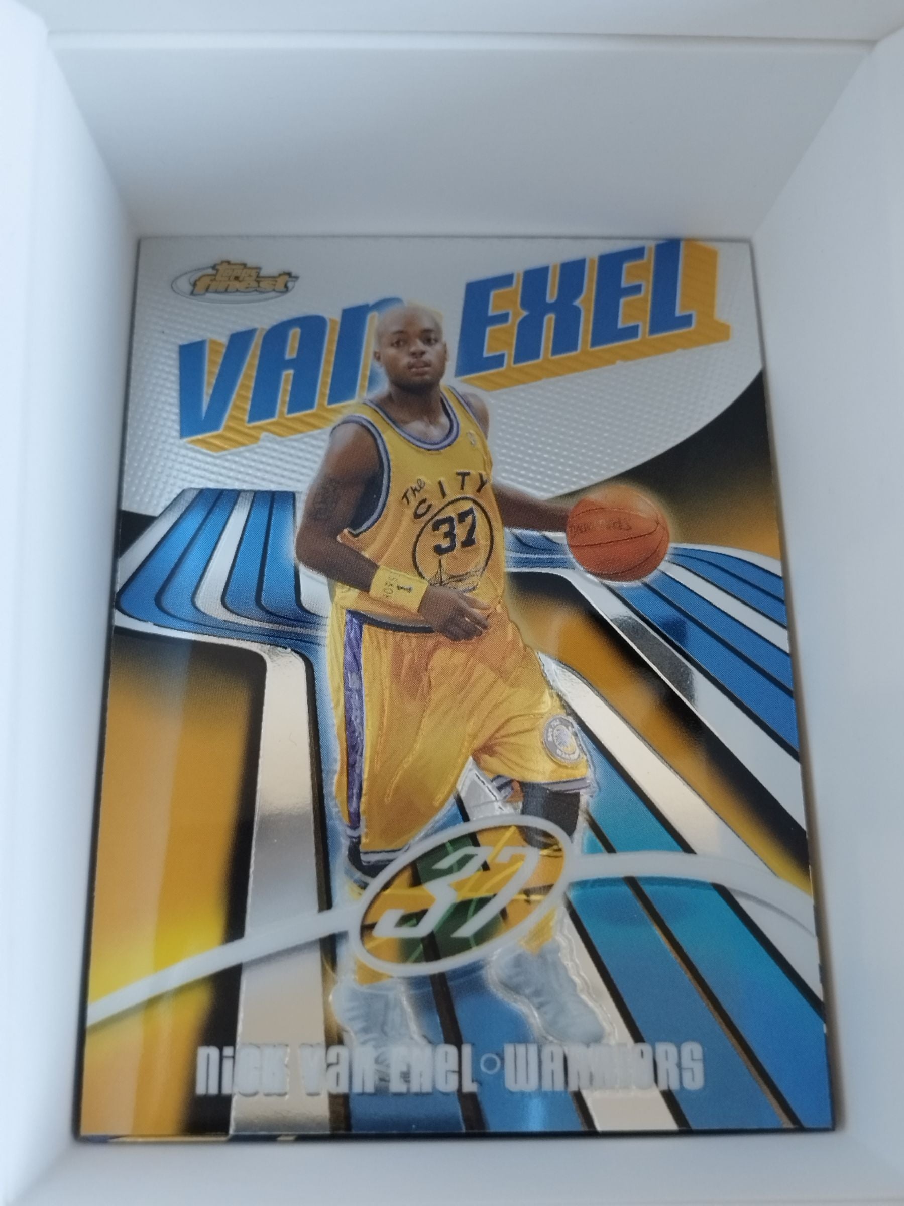 Nick Van Exel — 2003-04 Topps Finest Base #77