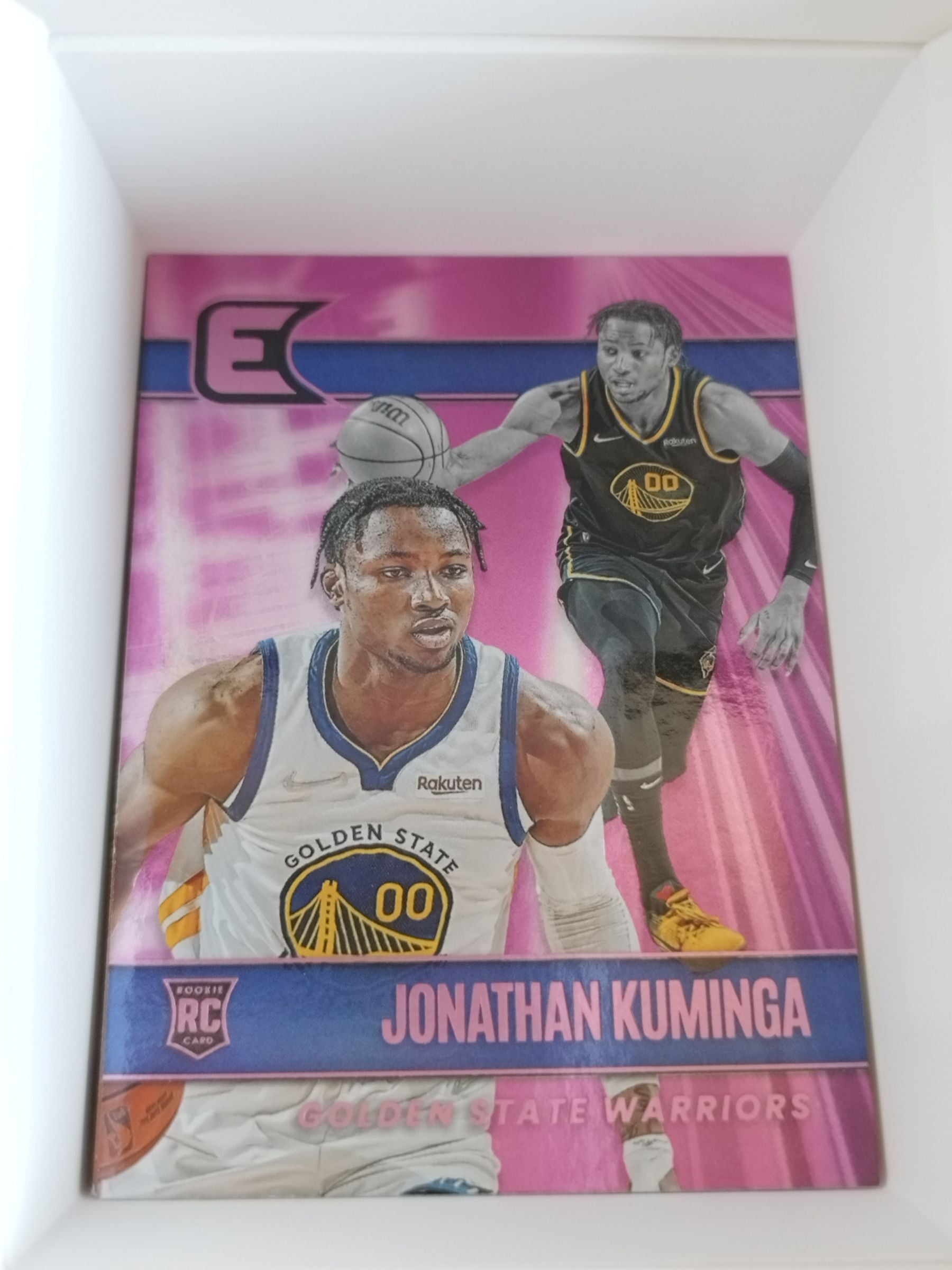 Jonathan Kuminga RC Pink Essentials — 2021-22 Panini Chronicles #329