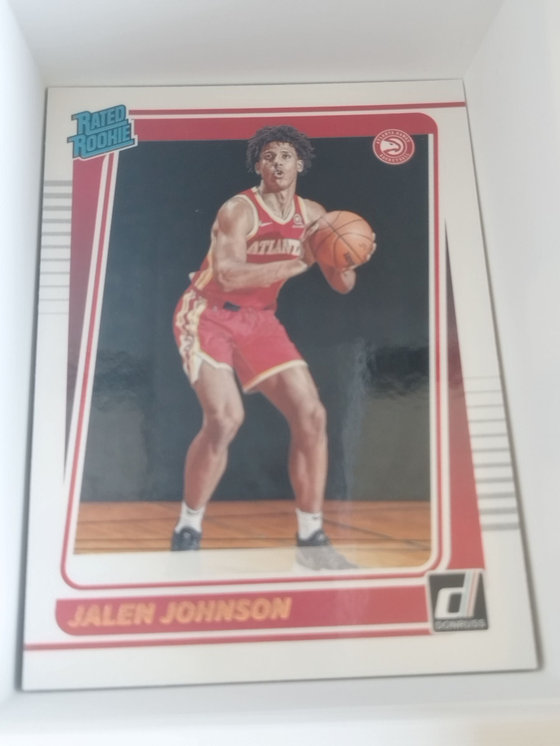 Jalen Johnson RC Rated Rookie — 2021-22 Panini Donruss #231