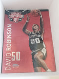 David Robinson Platinum Red /279 — 2014-15 Panini Totally Certified #138