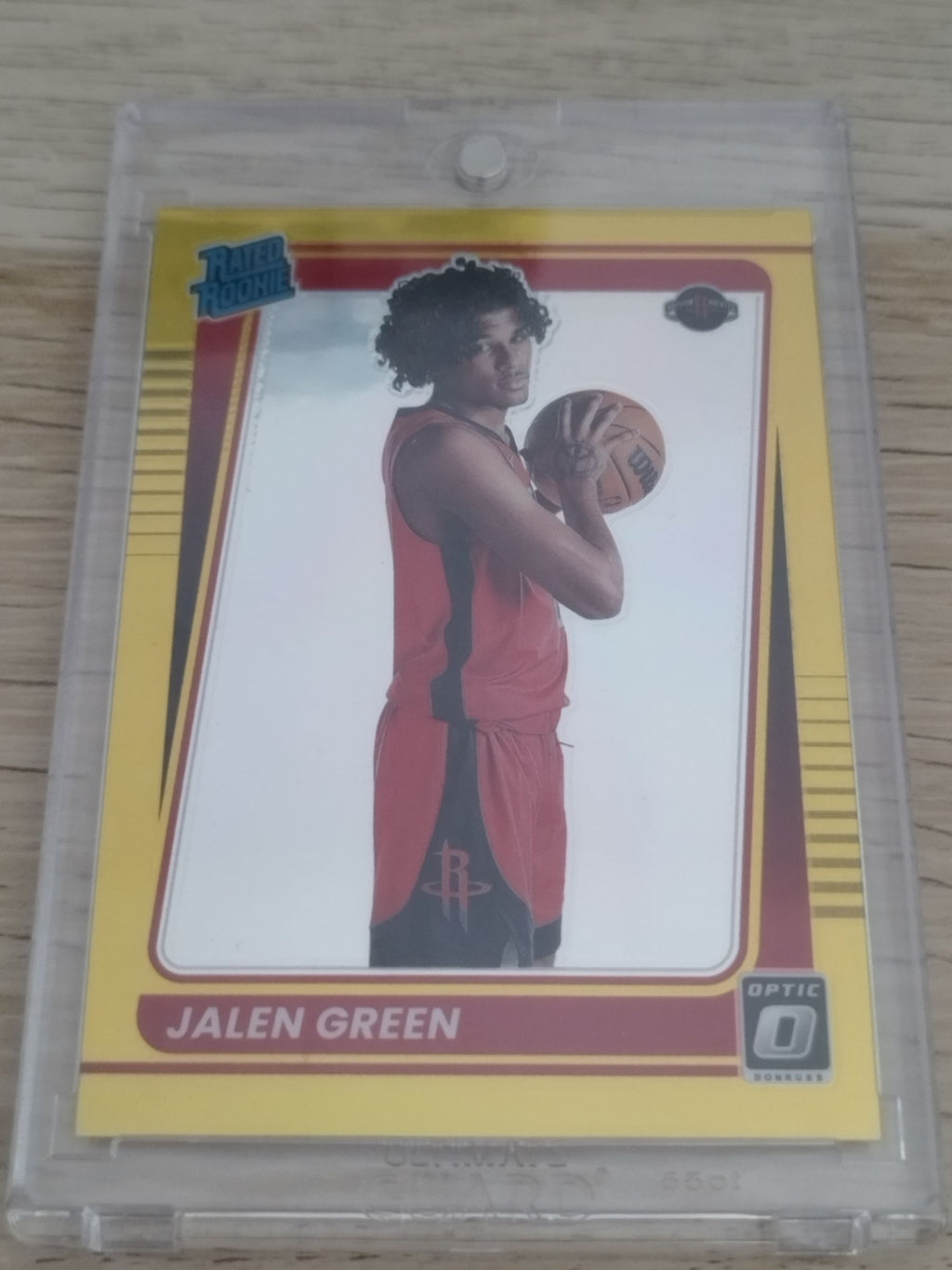 2021-22 Panini Donruss Optic Gold Prizm Rated Rookie Jalen Green #159 /10