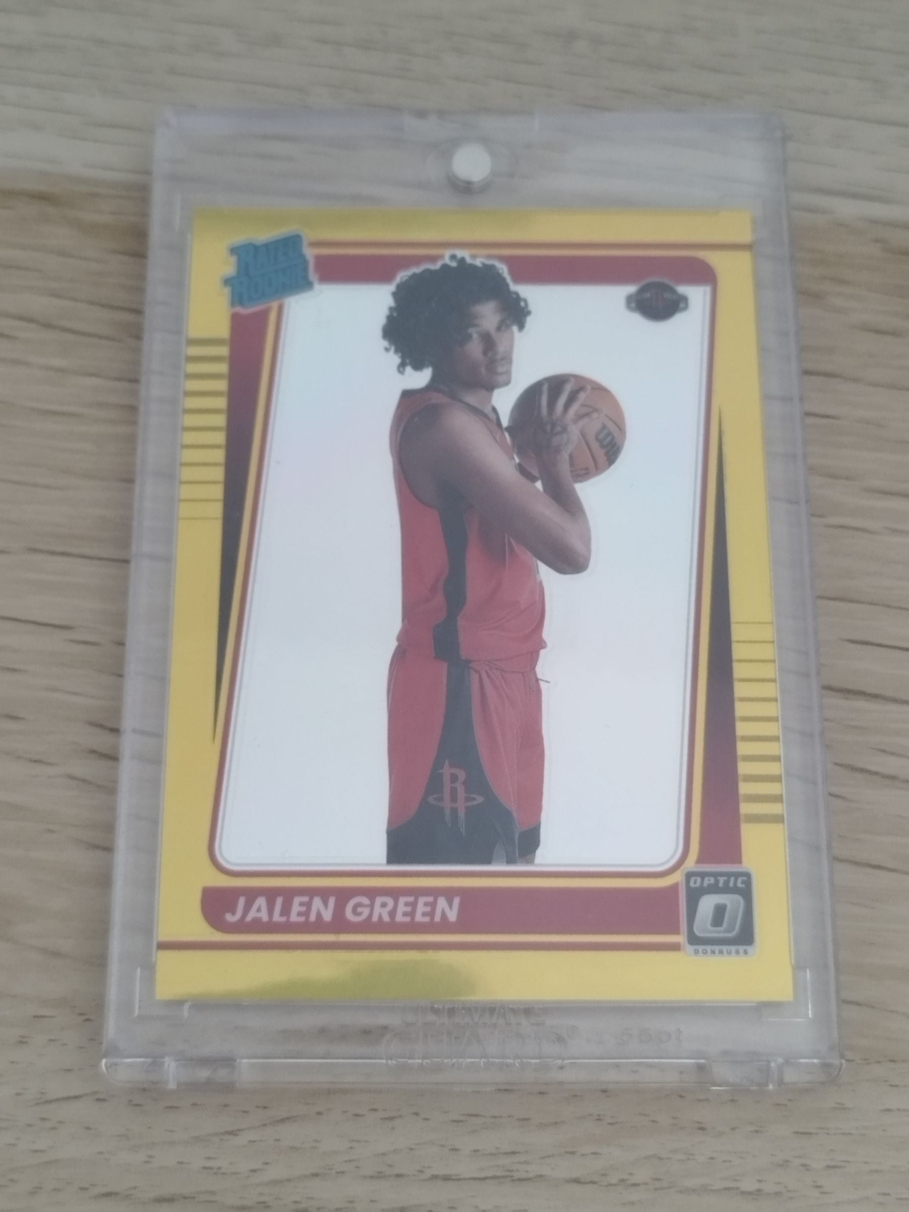 2021-22 Panini Donruss Optic Gold Prizm Rated Rookie Jalen Green #159 /10