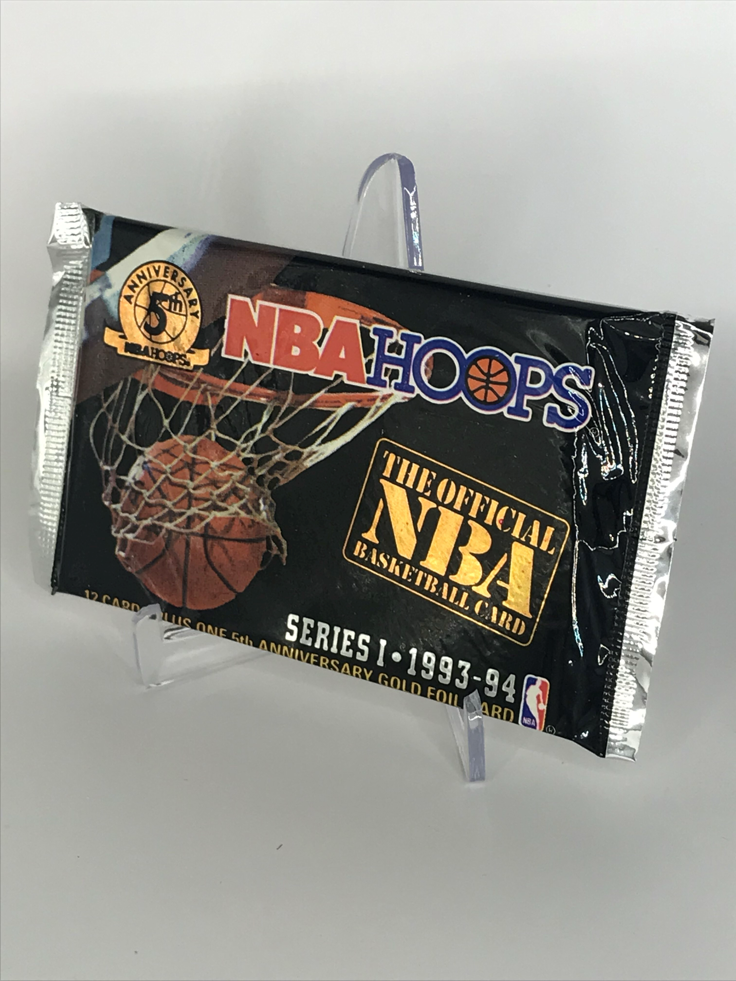 1993/94 NBA Hoops Series 1 Basketball Hobby Pack