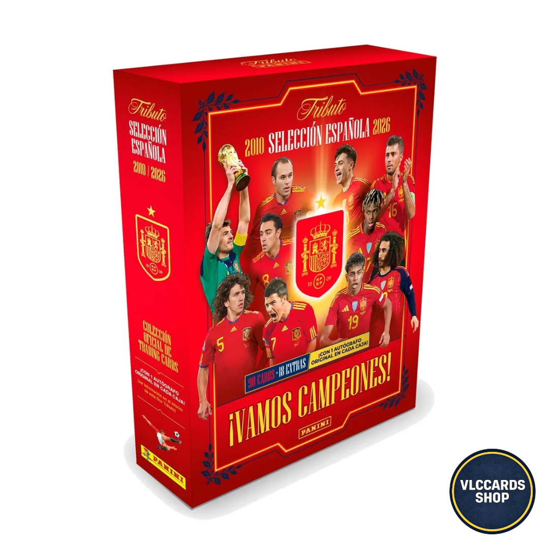 Título: Collector Box — Tributo ¡Vamos Campeones! 2010-2026 · Panini