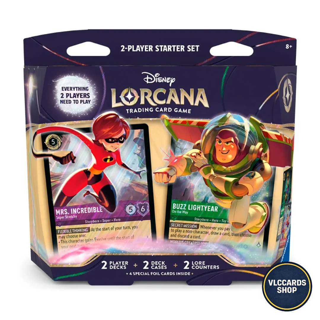 Disney Lorcana – Set de Inicio para 2 Jugadores: Wilds of the Unknown