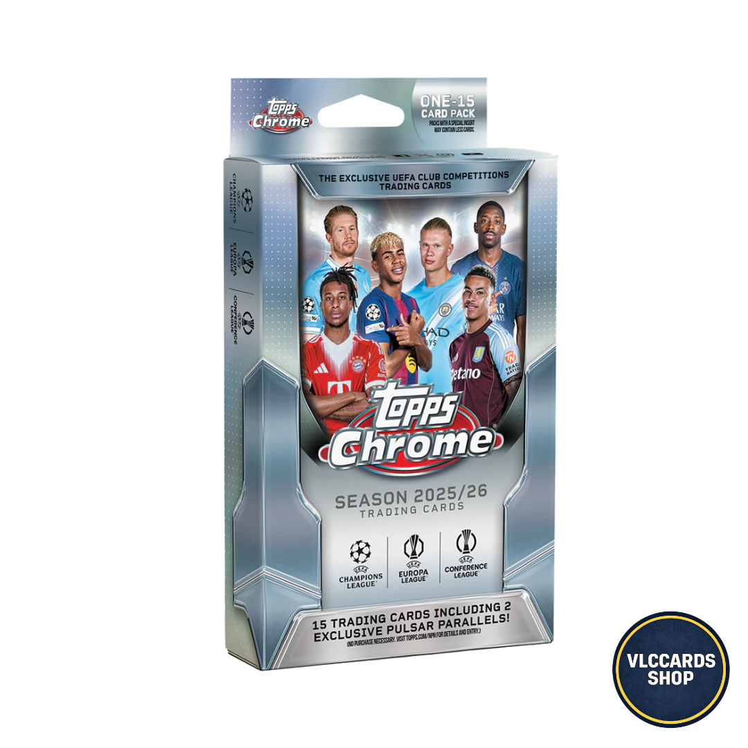 Hanger Box Topps Chrome UEFA Club Competitions 2025-26