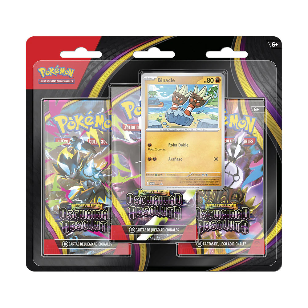 Blister 3 Sobres Oscuridad Absoluta (Español) | Pokémon TCG