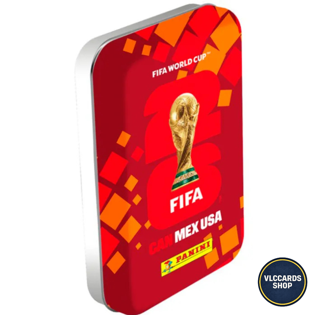 Pocket Tin FIFA World Cup 2026 — 8 Sobres (56 Cromos)
