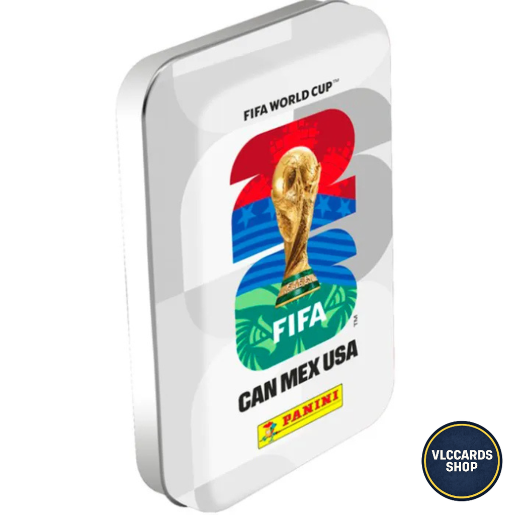 Pocket Tin FIFA World Cup 2026 — 8 Sobres (56 Cromos)