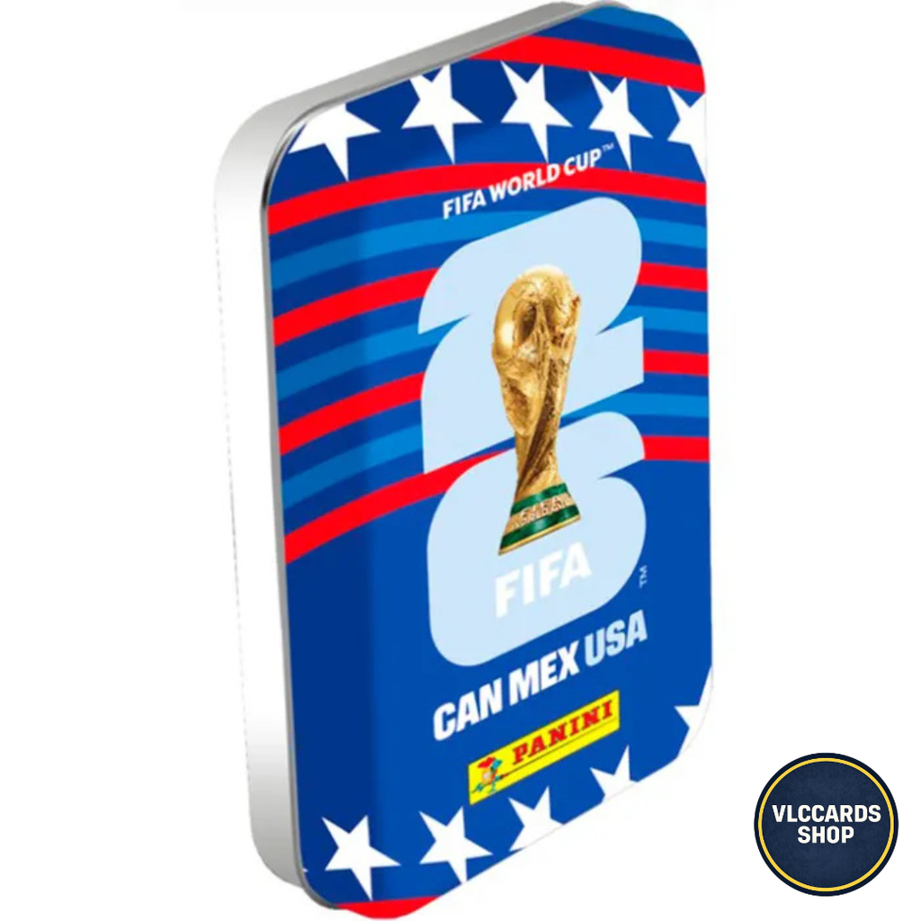 Pocket Tin FIFA World Cup 2026 — 8 Sobres (56 Cromos)
