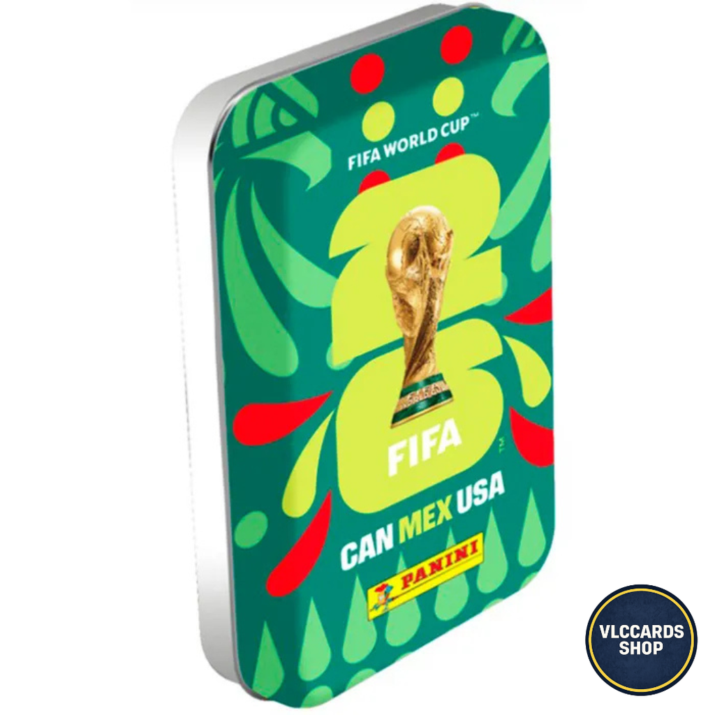 Pocket Tin FIFA World Cup 2026 — 8 Sobres (56 Cromos)
