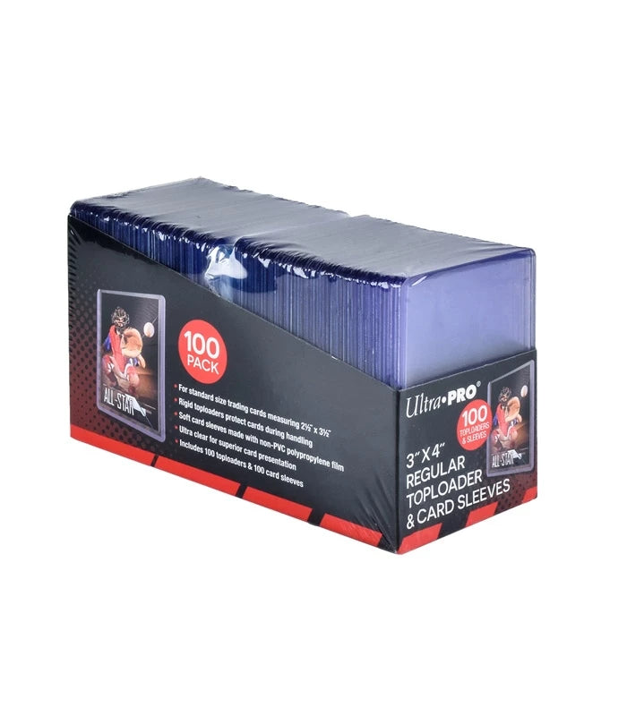 Toploader Regular 35PT (100 unidades) — Ultra Pro