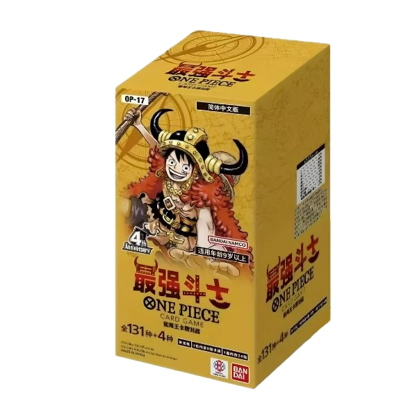 OP-17 4th Anniversary Caja Japonesa · 24 sobres