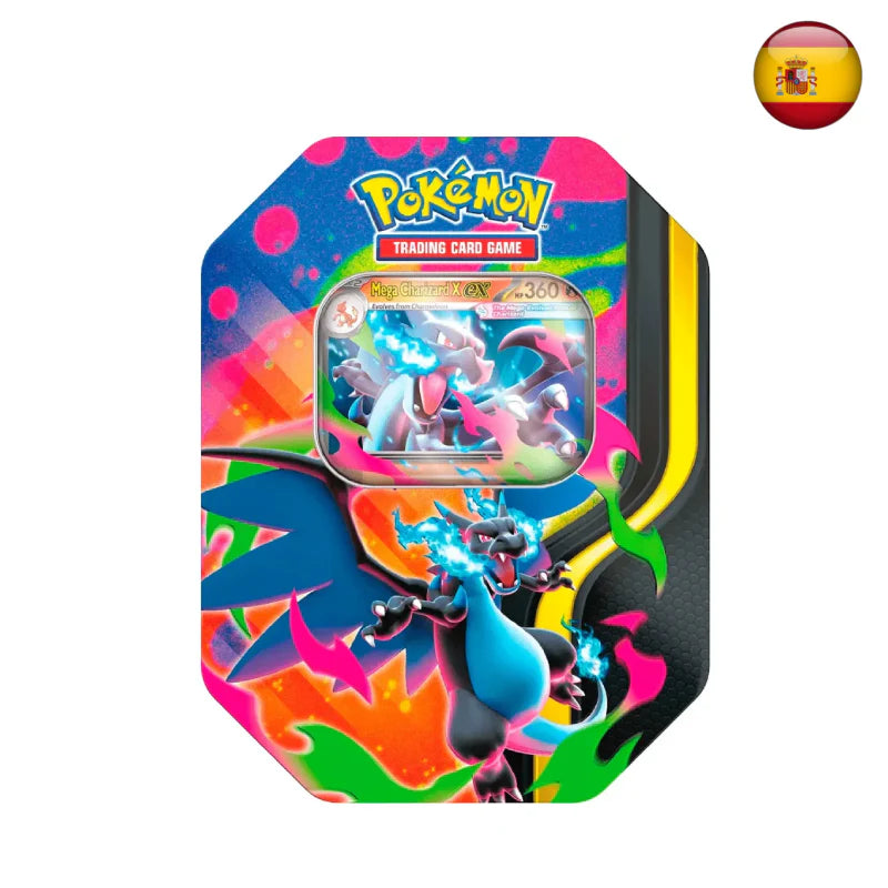 Lata Pokémon Mega Charizard X Collector's Tin | Español