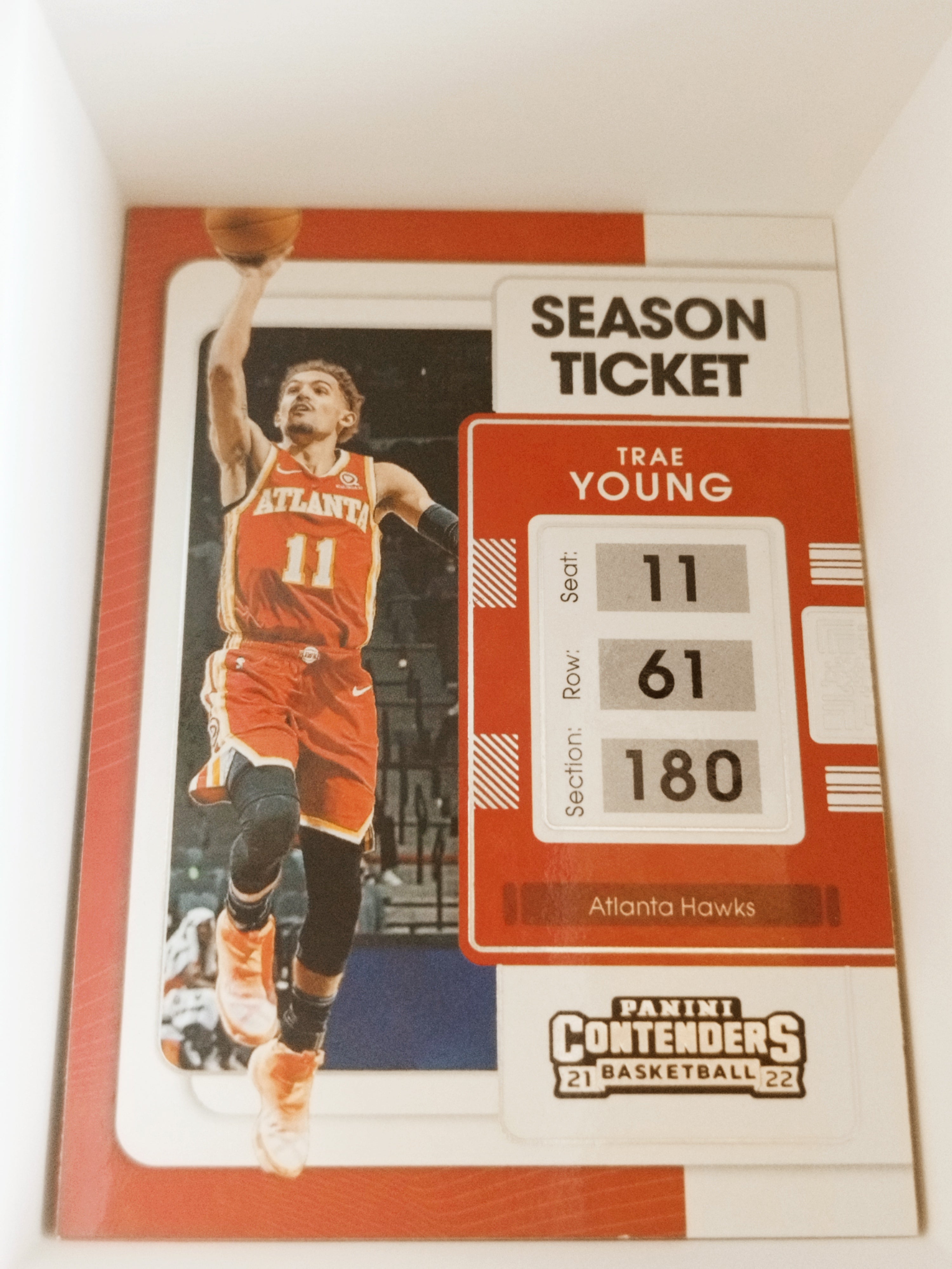 2021-22 Panini Contenders #4.1 - Trae Young