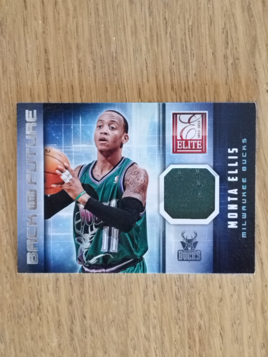 Monta Ellis 2013-14 Panini Elite Back to the Future Materials #30