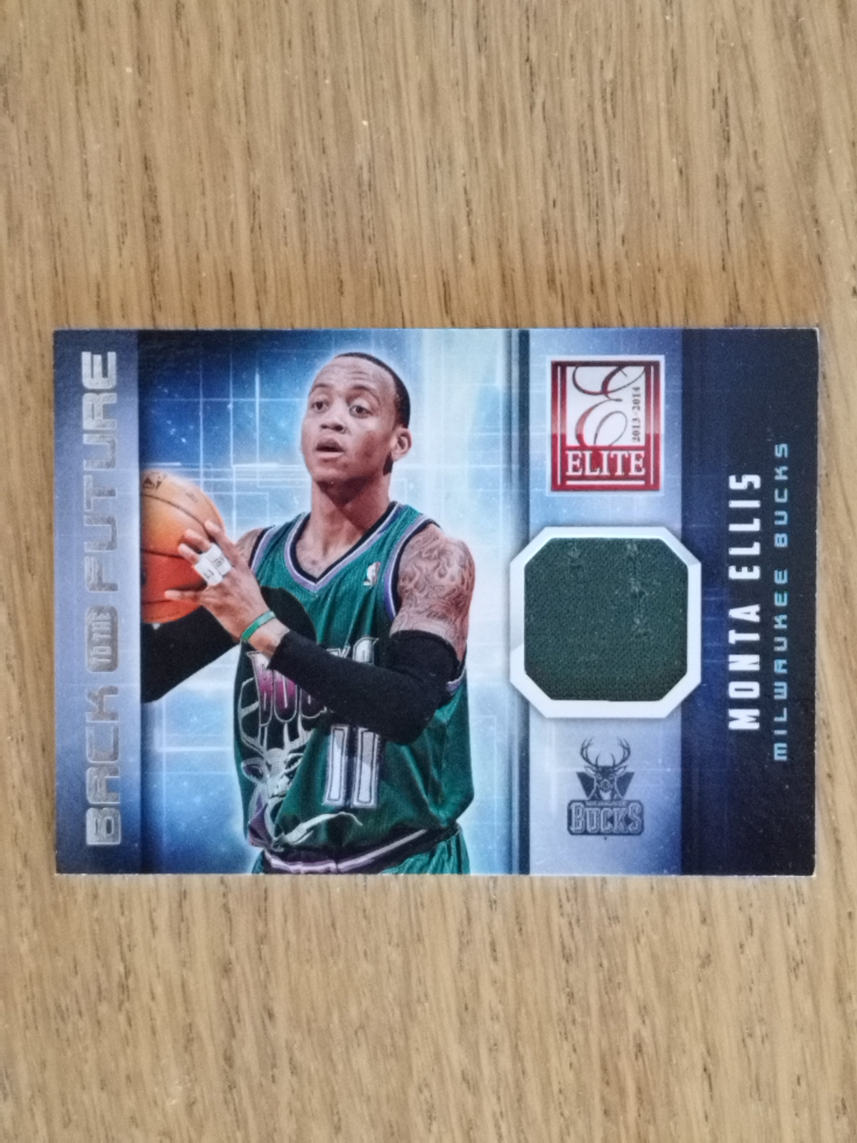 Monta Ellis 2013-14 Panini Elite Back to the Future Materials #30