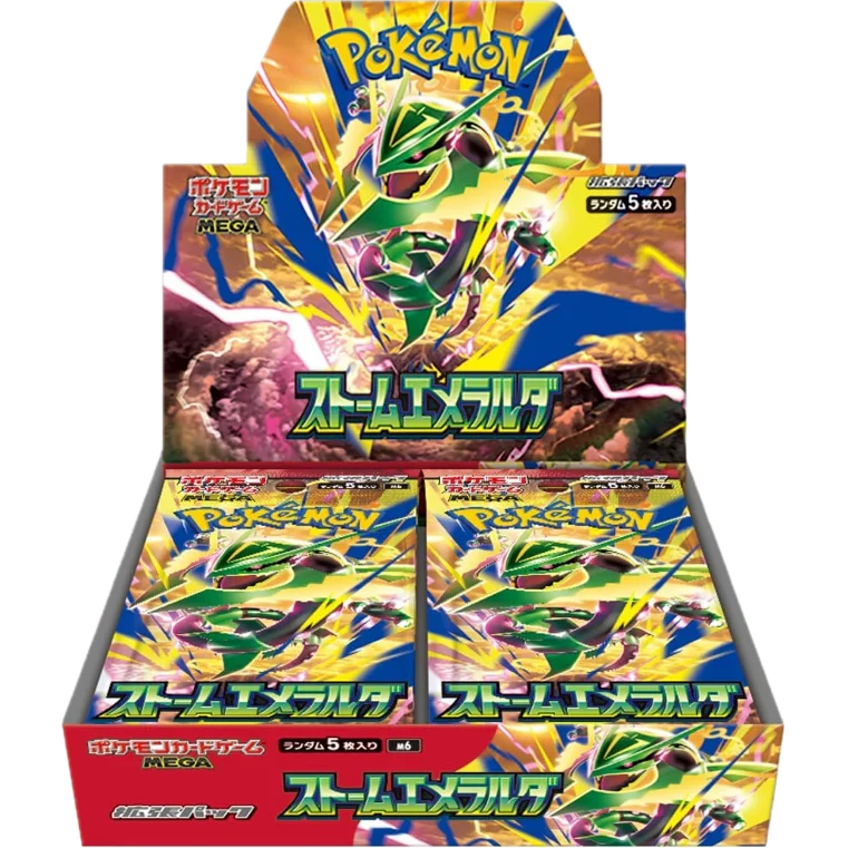 Caja Storm Emeralda (M6) · Mega Rayquaza ex · Pokémon JAP