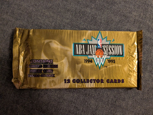 1994/95 Fleer NBA Jam Session Basketball Hobby Pack