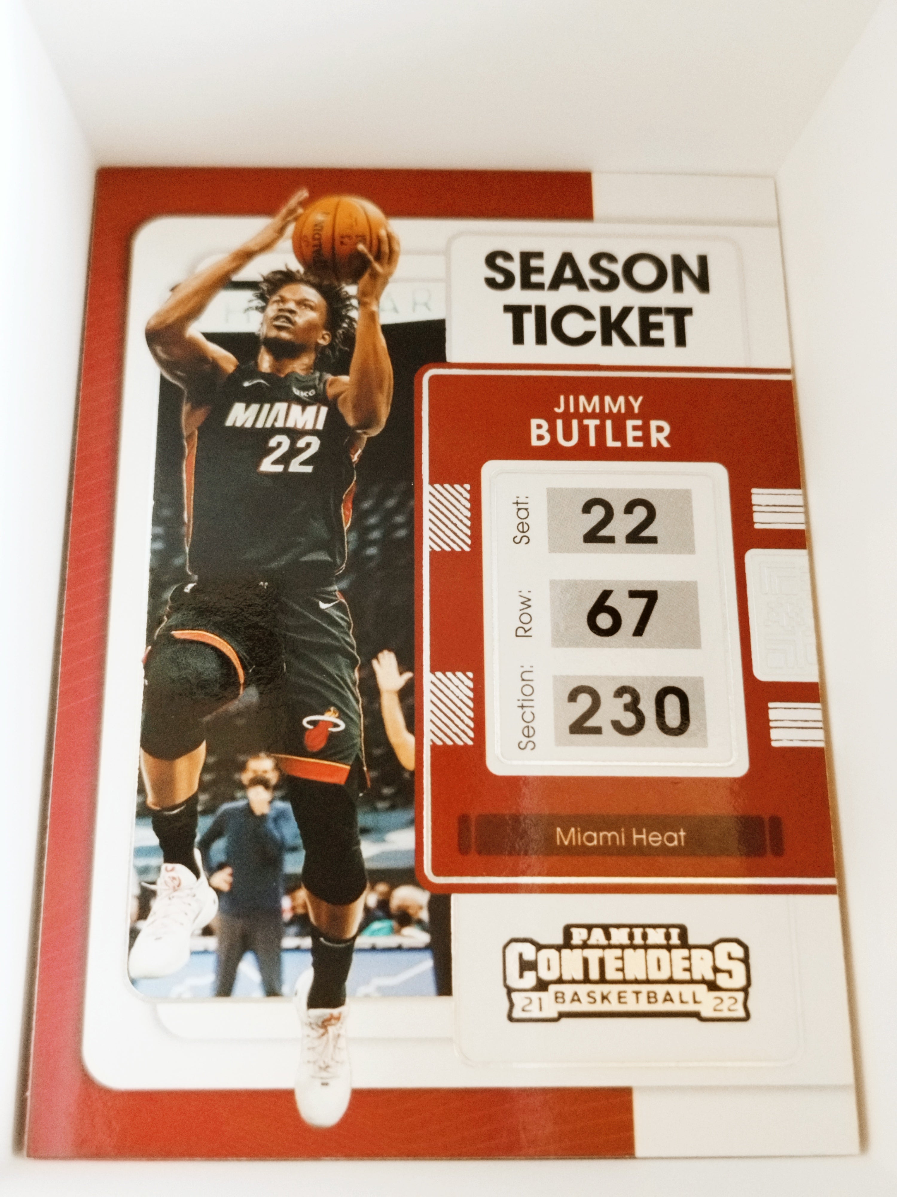 2021-22 Panini Contenders #53.1 - Jimmy Butler