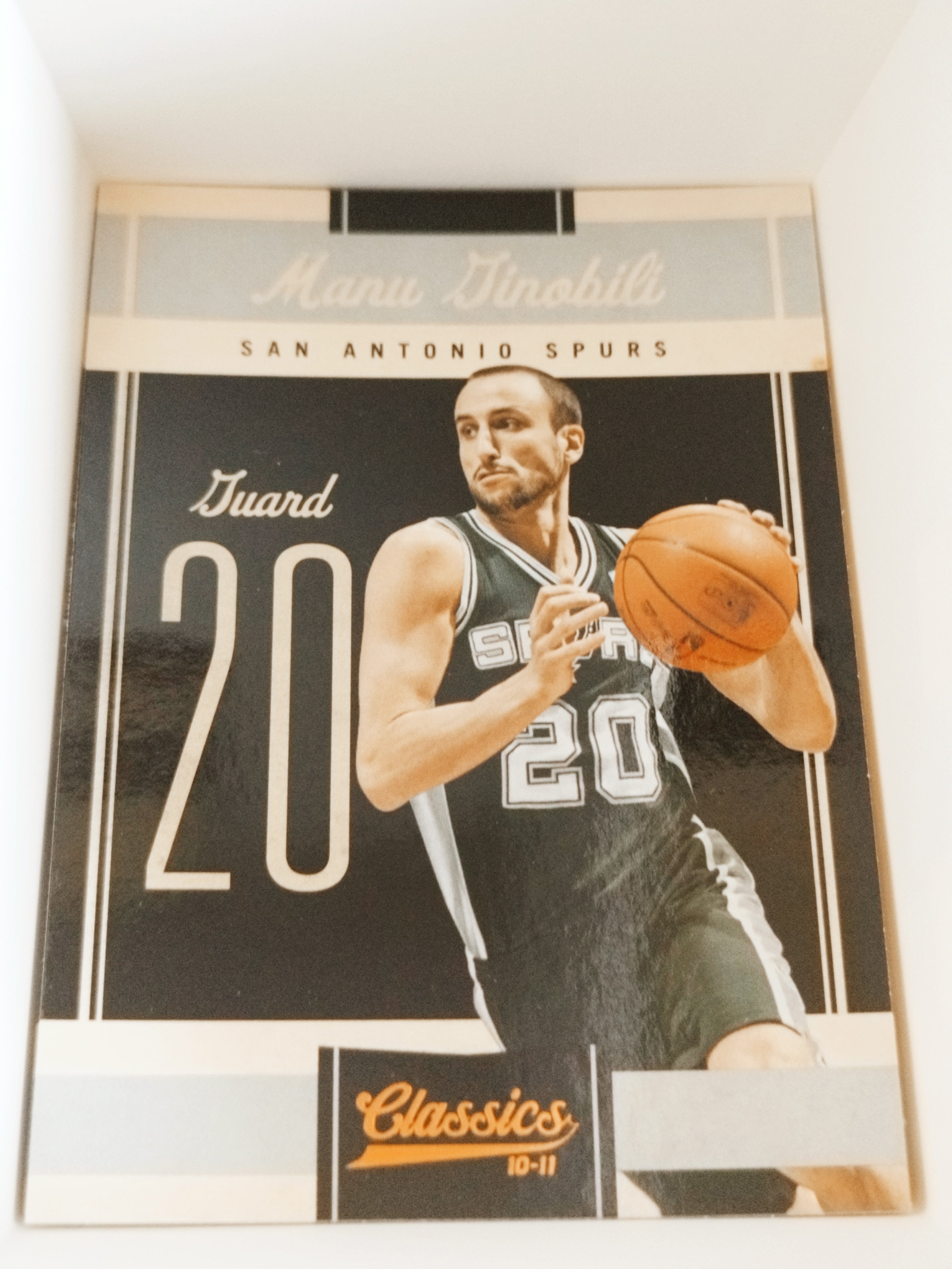 2010-11 Panini Classics #7 - Manu Ginobili
