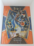 2021-22 Panini Select - Orange Flash Prizm #123 - Premier Level - Jonathan Kuminga