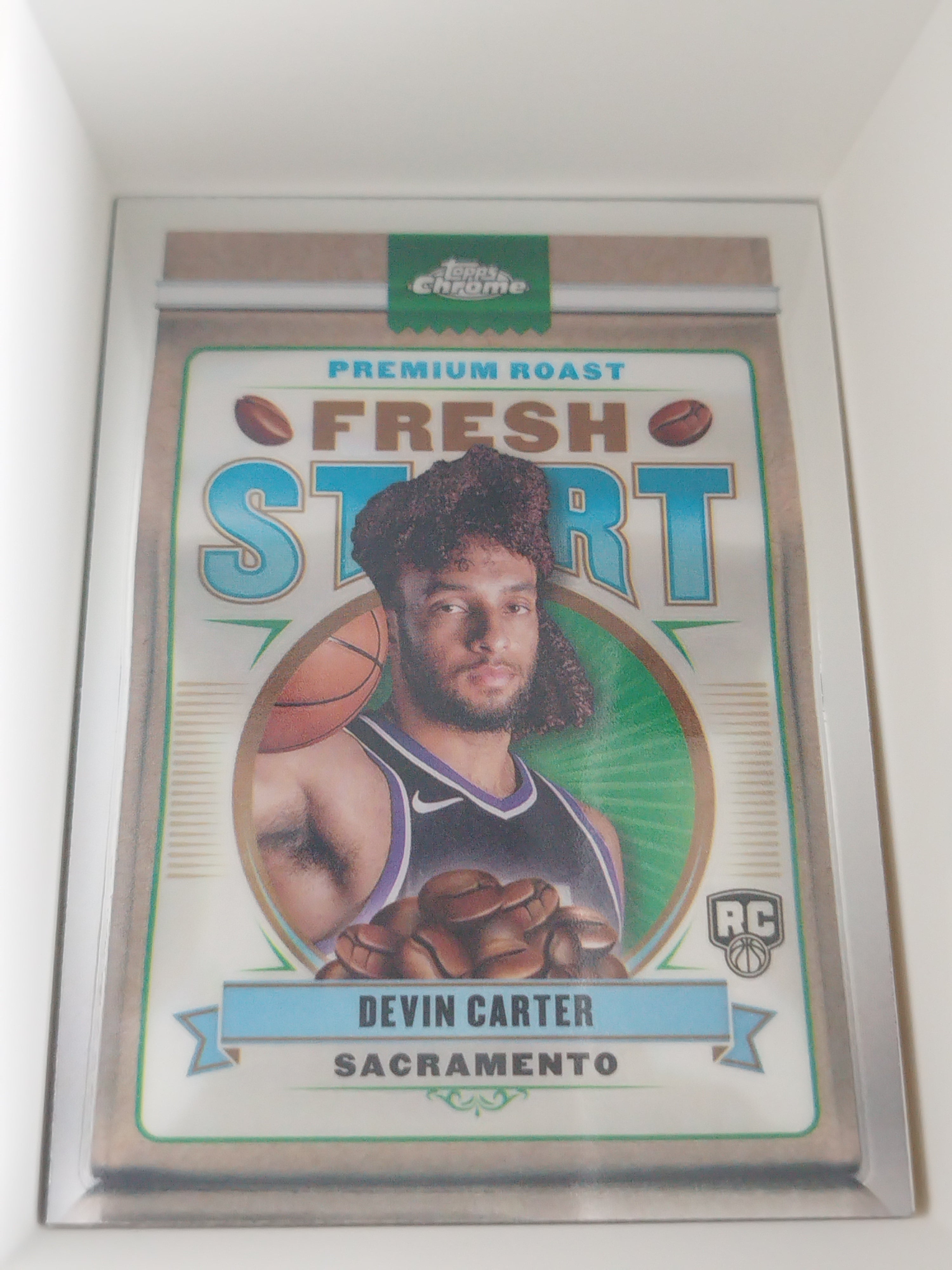 Devin Carter 2024-25 Topps Chrome Fresh Start #FS-10