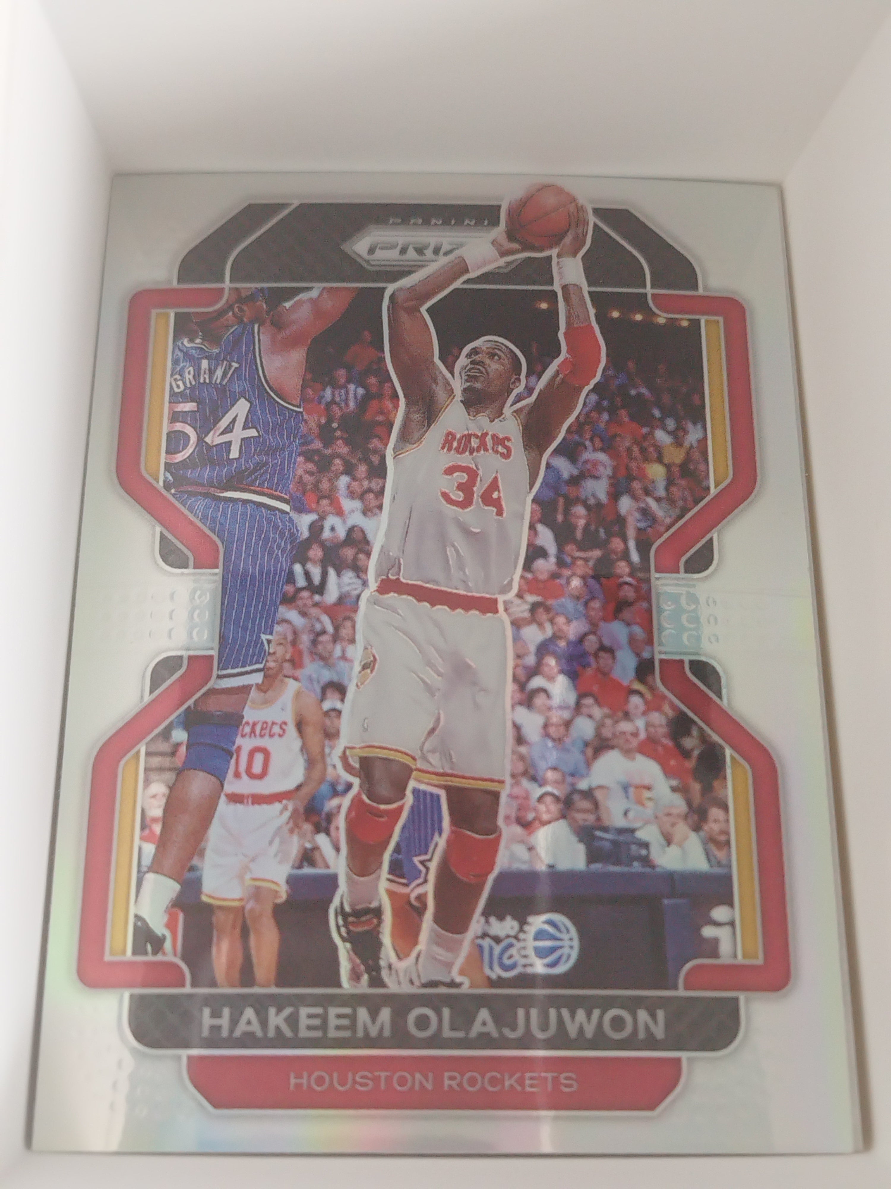 Hakeem Olajuwon 2021-22 Panini Prizm Base #265