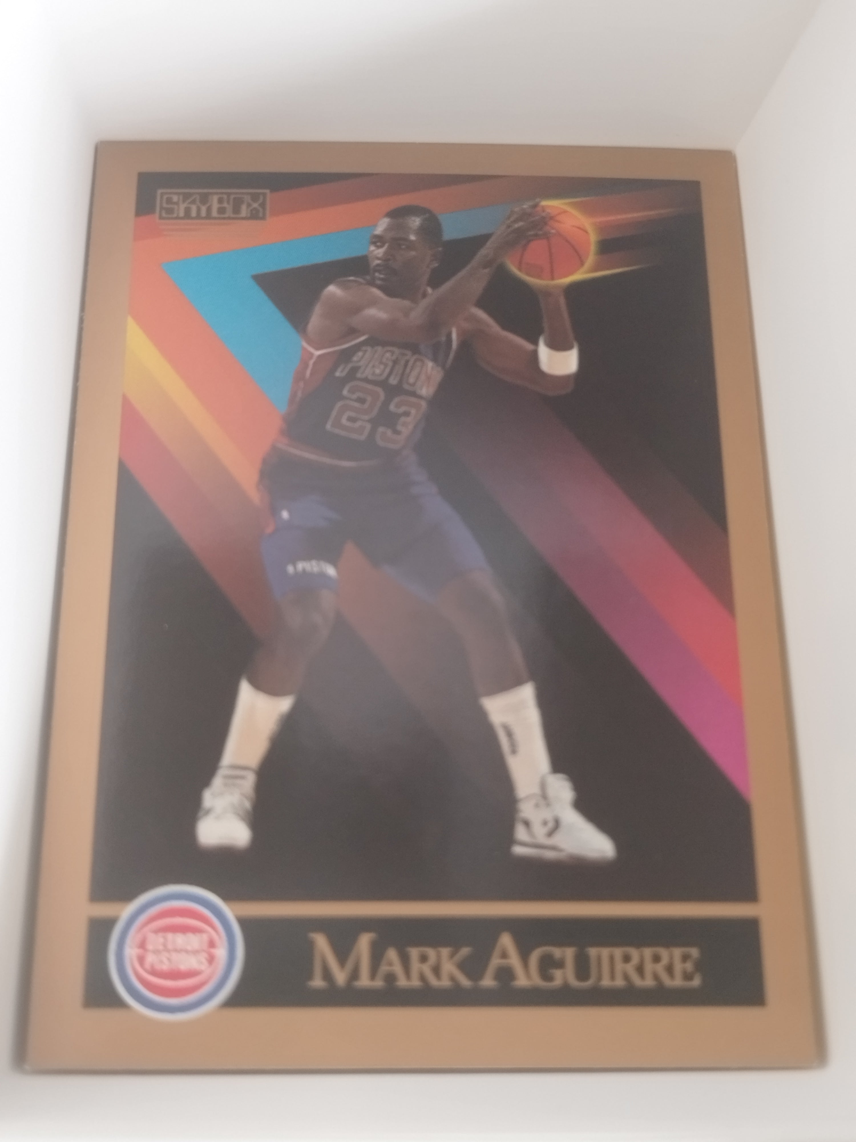 Mark Aguirre 1990-91 Skybox Base #82
