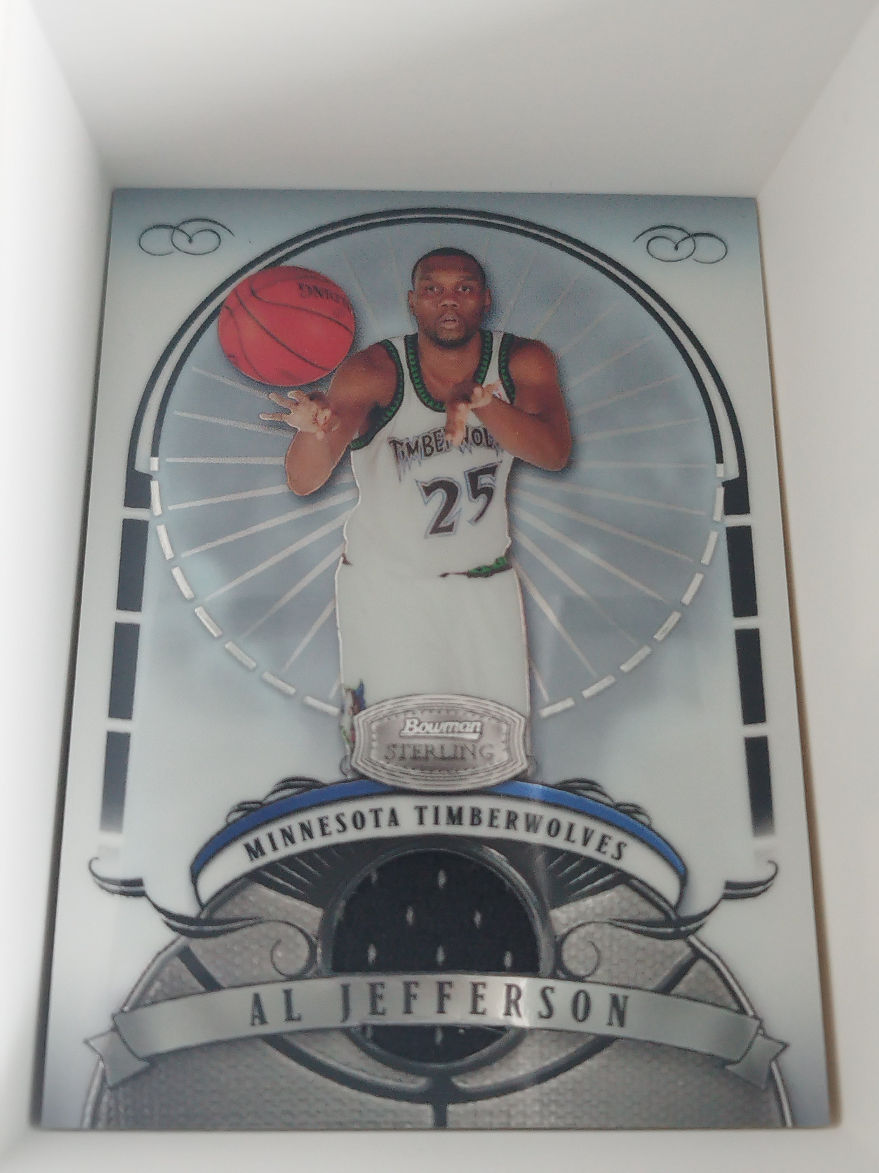 Al Jefferson 2007-08 Bowman Sterling Base #AJ