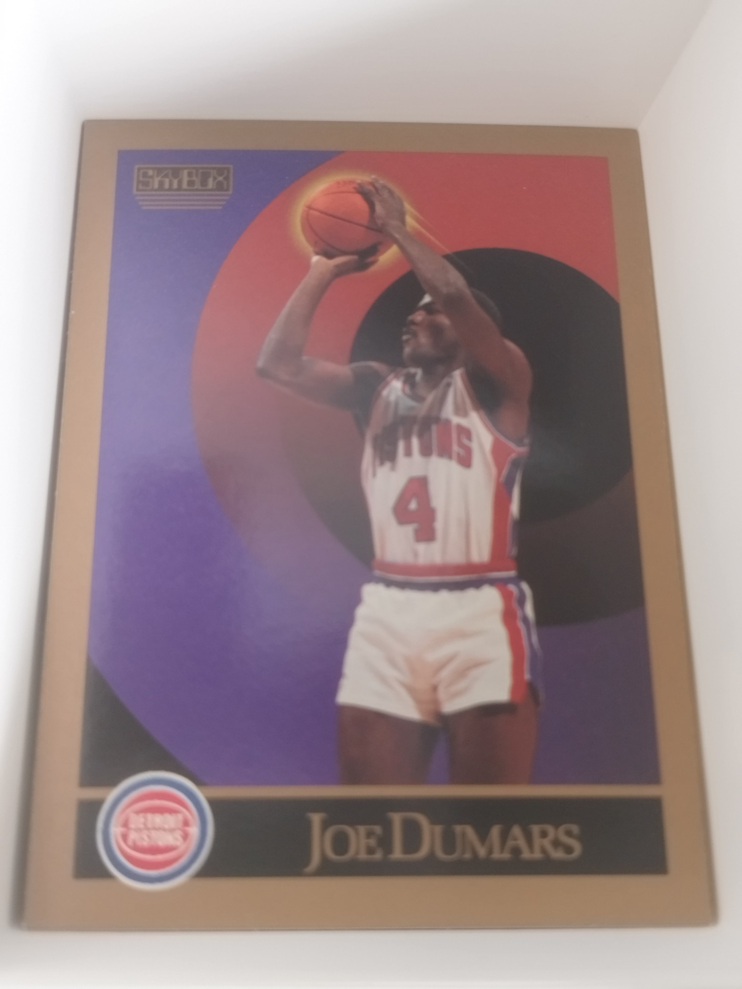 Joe Dumars 1990-91 Skybox Base #84