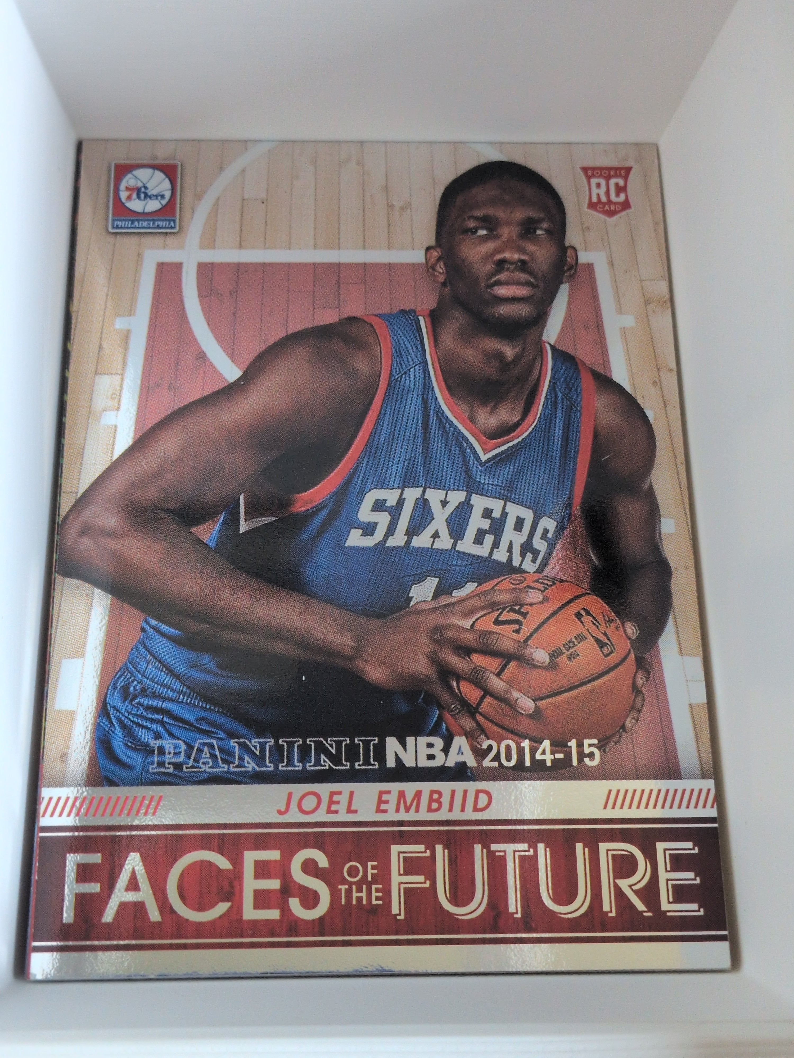 Joel Embiid 2014-15 Panini NBA Hoops Faces of the Future #13