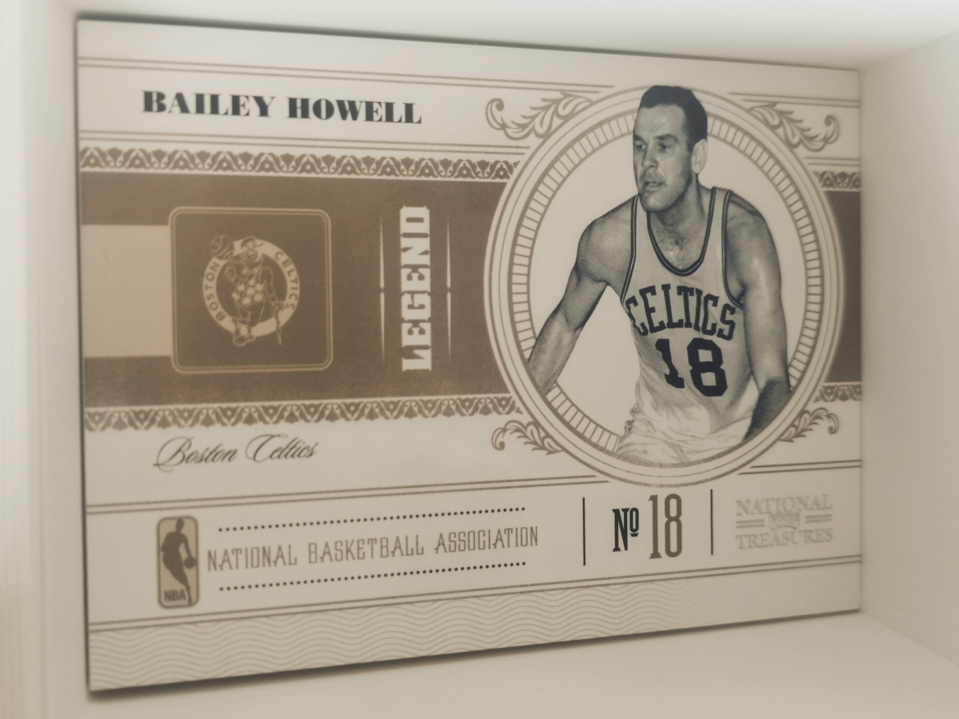 Bailey Howell 2010-11 National Treasures Legend Base #128 /99
