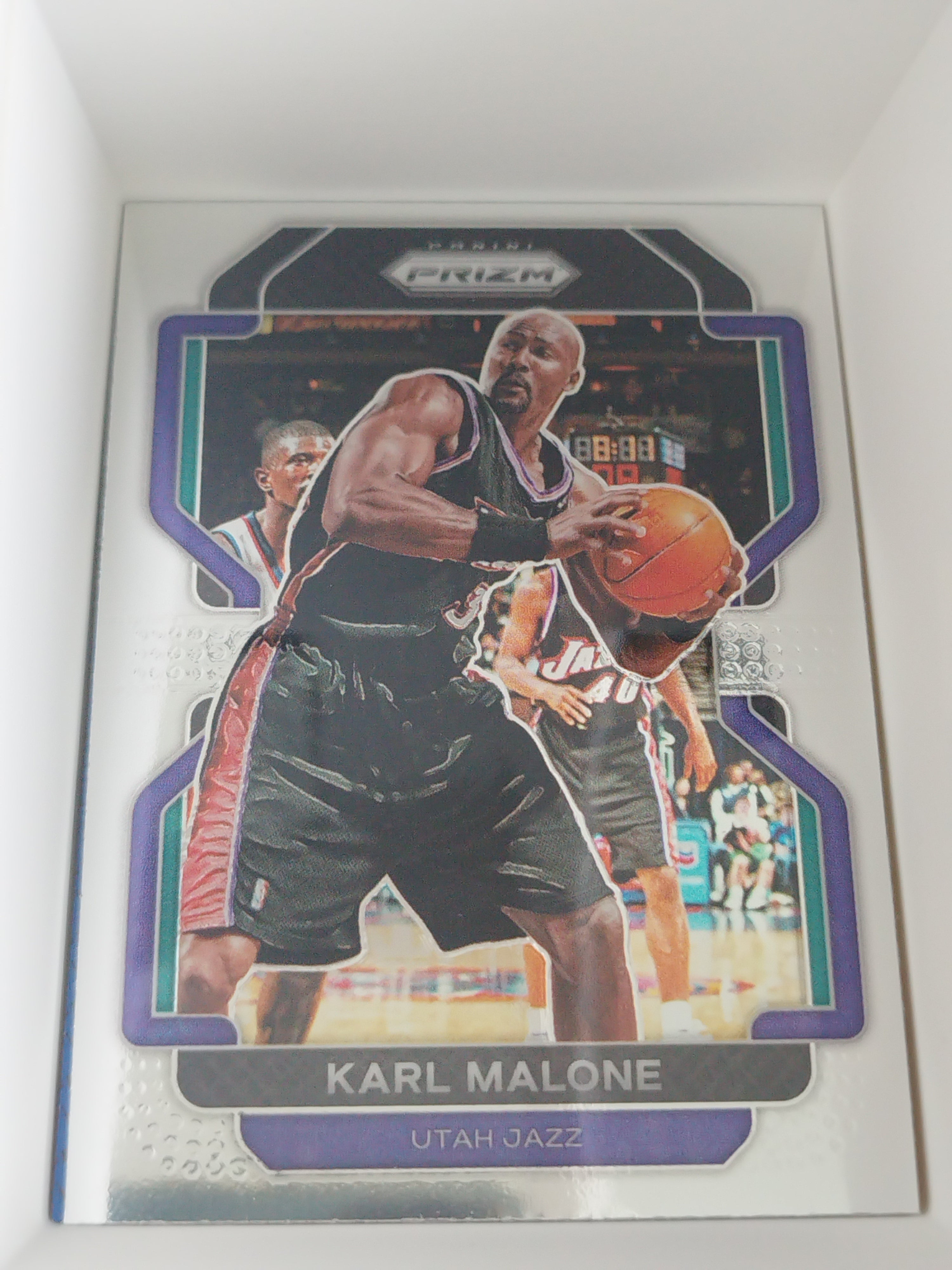 Karl Malone 2021-22 Panini Prizm Base #259