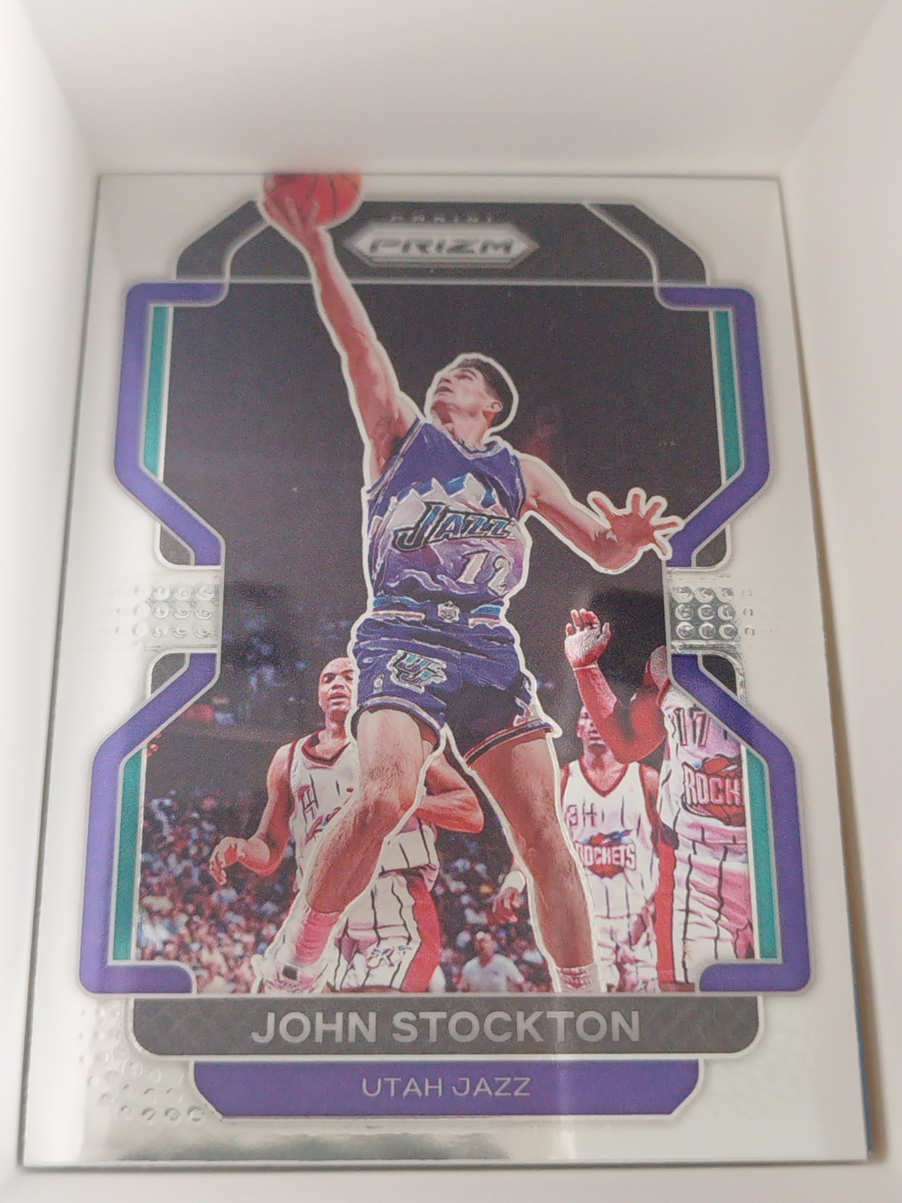 John Stockton 2021-22 Panini Prizm Base #267