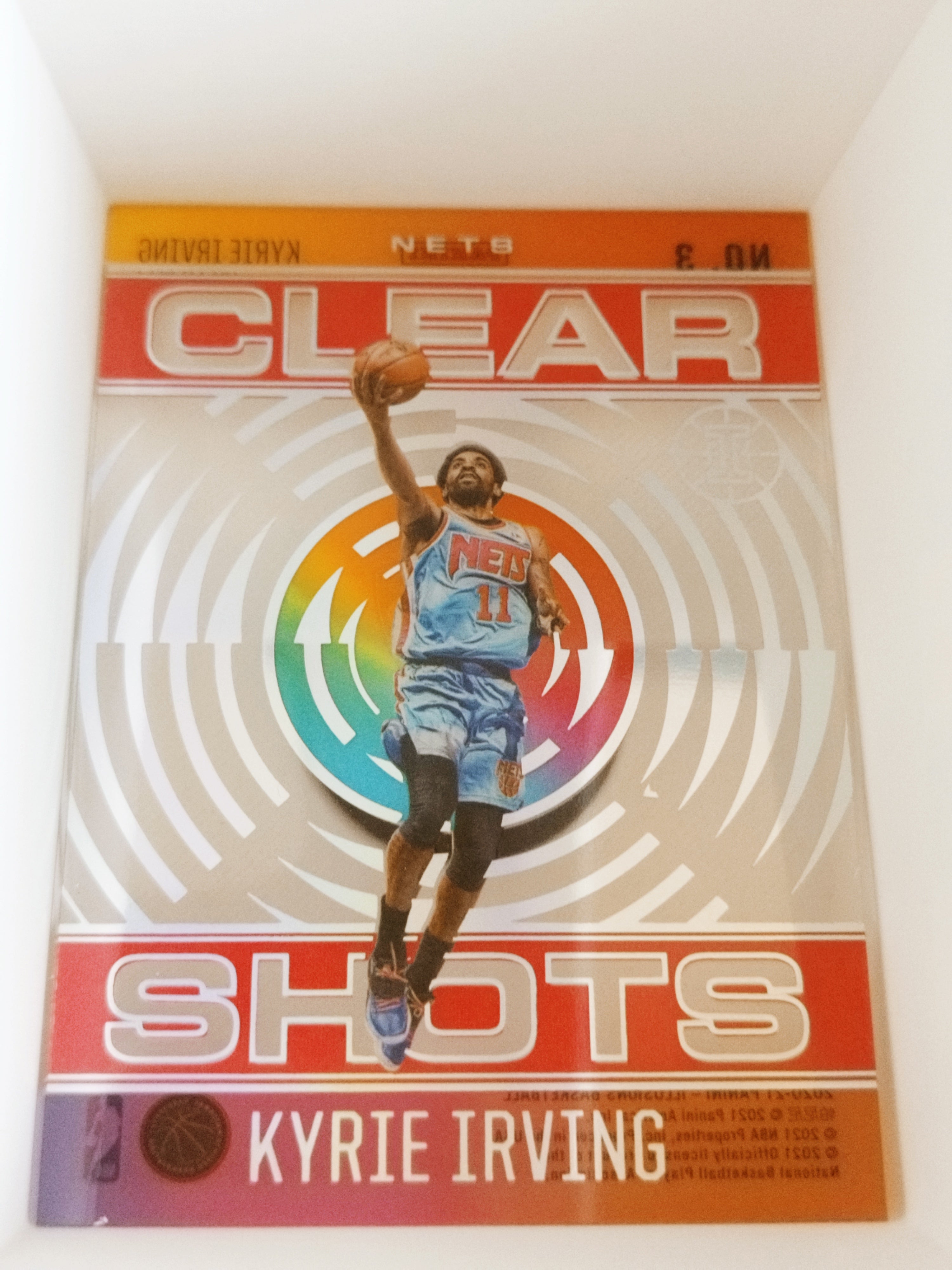 2020-21 Panini Illusions - Clear Shots - Pink #3 - Kyrie Irving
