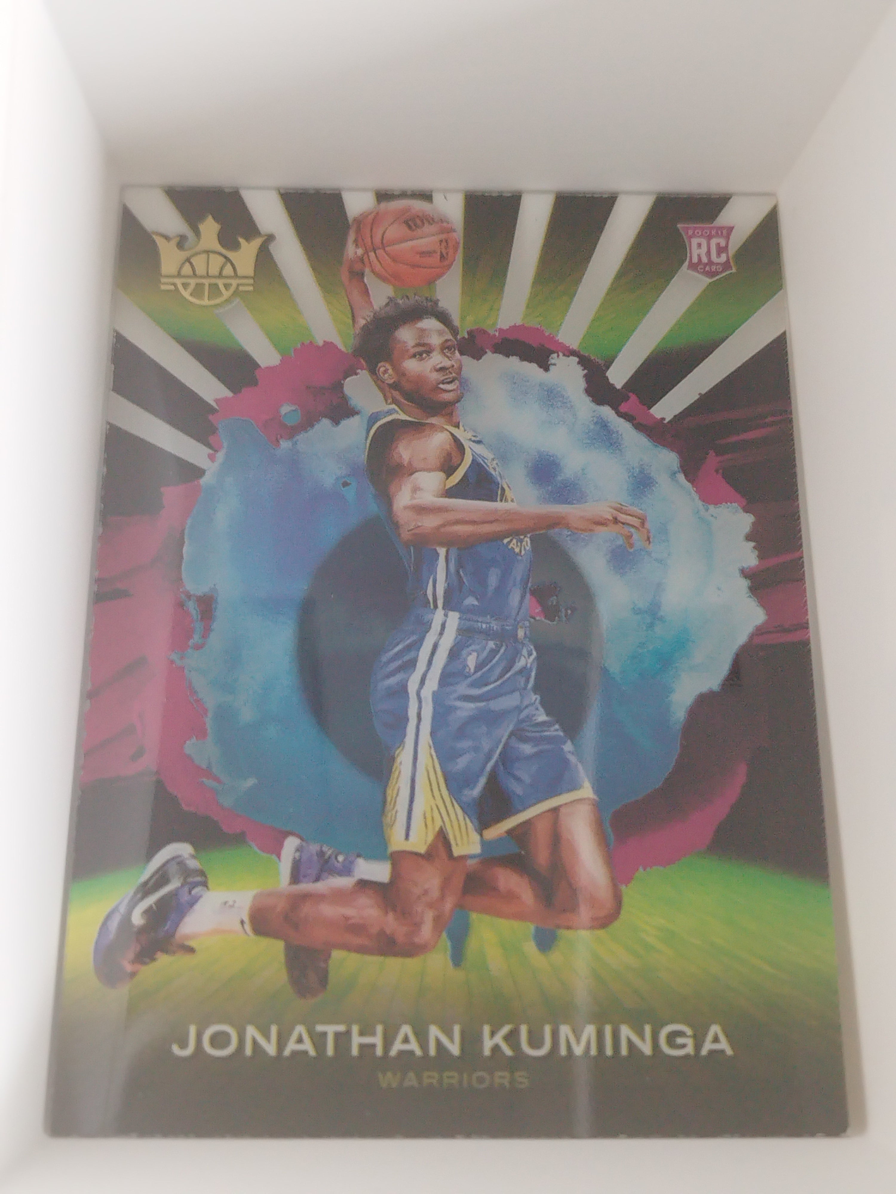 Jonathan Kuminga 2021-22 Panini Court Kings Acetate Rookies #18