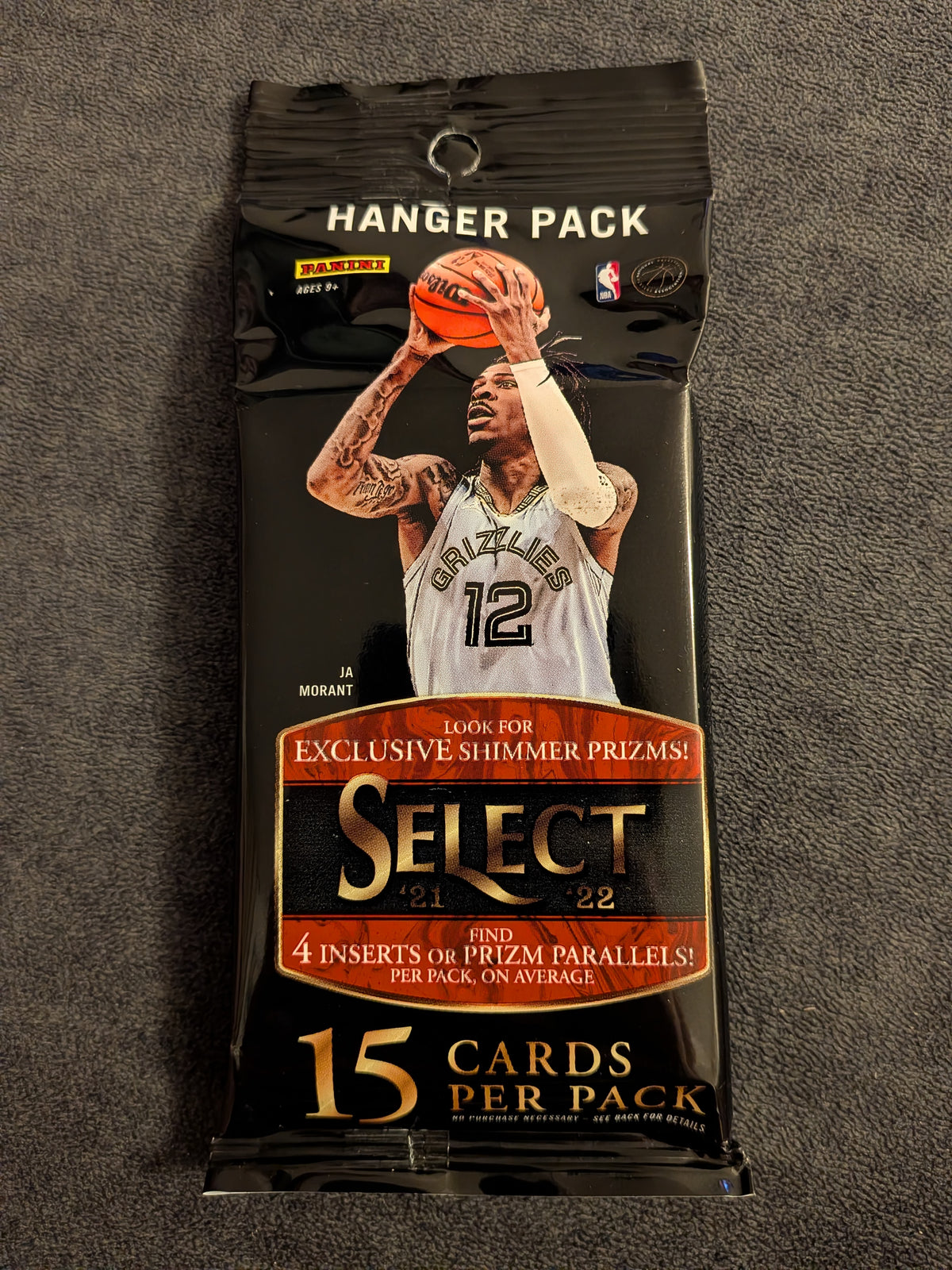 2021/22 Panini Select Basketball Hanger Pack