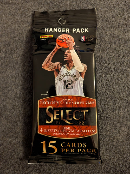 2021/22 Panini Select Basketball Hanger Pack