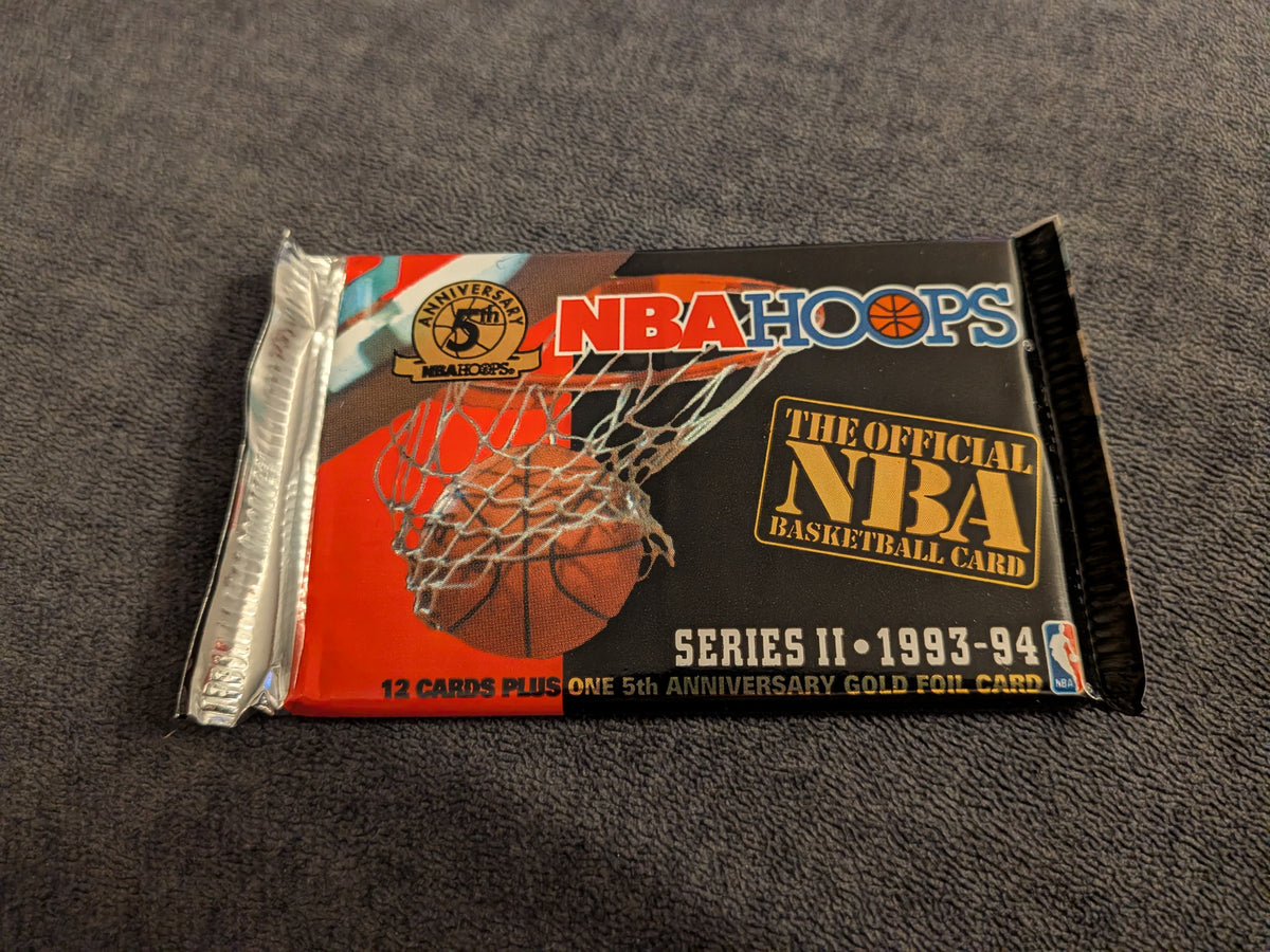 1993/94 Hoops Series 2 Basketball Hobby Pack